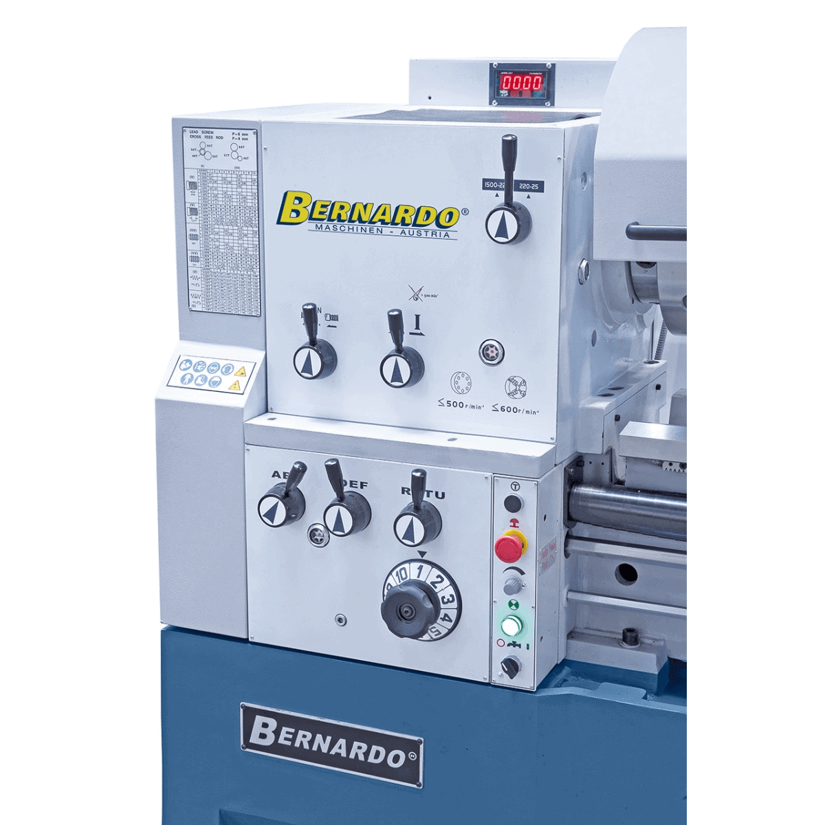 Bernardo TITAN 560 x 2000 Pro Vario Parallel Metal Lathe
