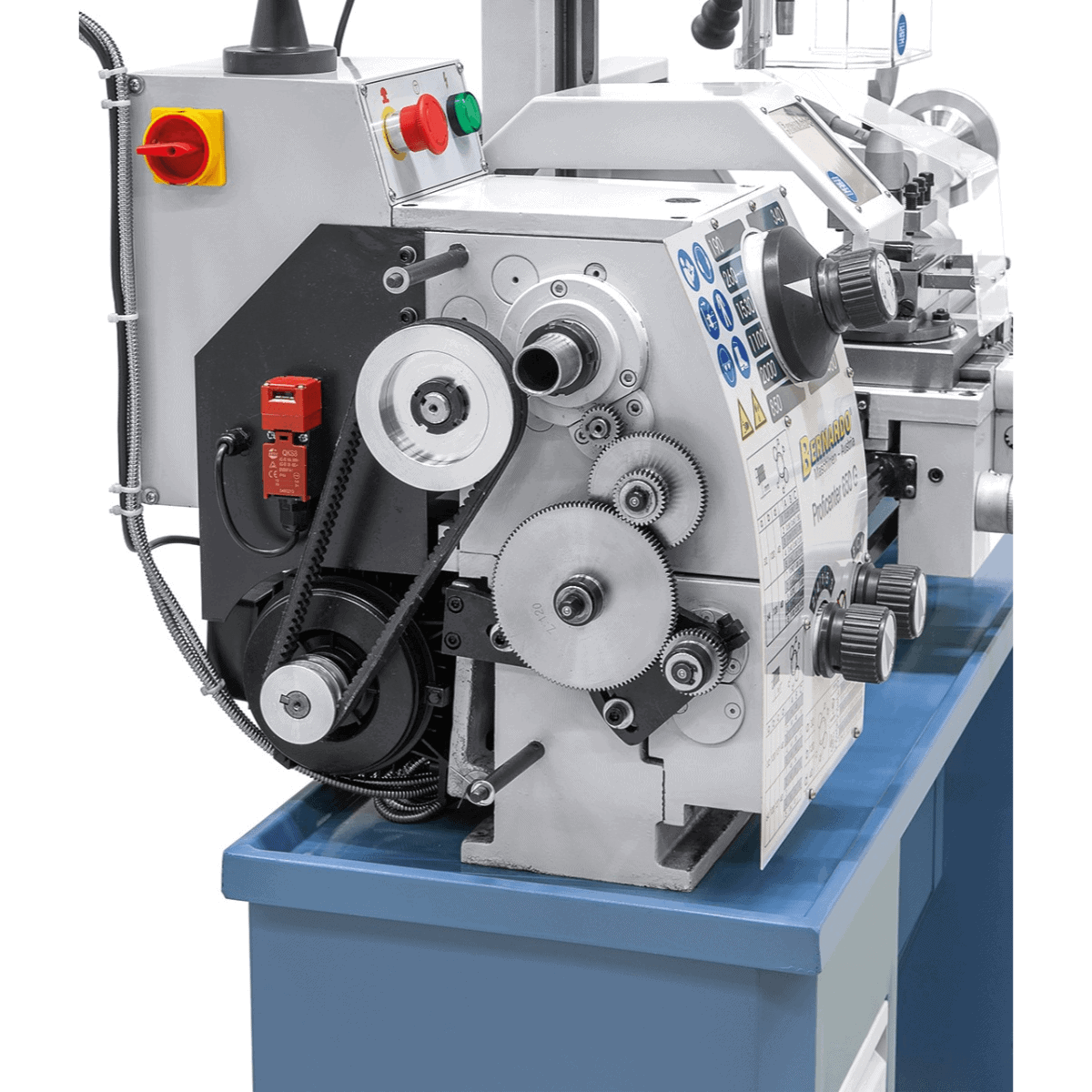 Lathe Milling Machine Bernardo Proficenter 650 G / 400 V with 2-axis DRO