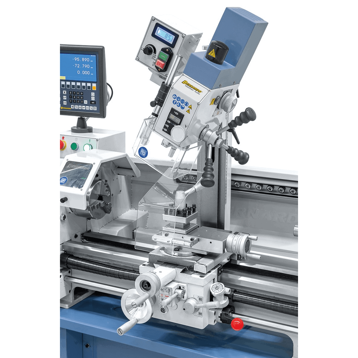 Lathe Milling Machine Bernardo Proficenter 650 G / 400 V with 2-axis DRO