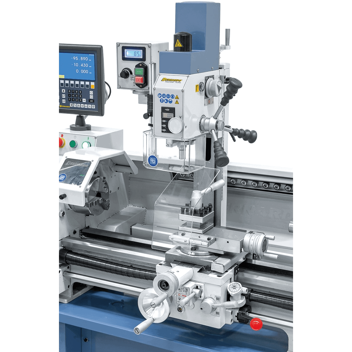 Lathe Milling Machine Bernardo Proficenter 650 G / 400 V with 2-axis DRO