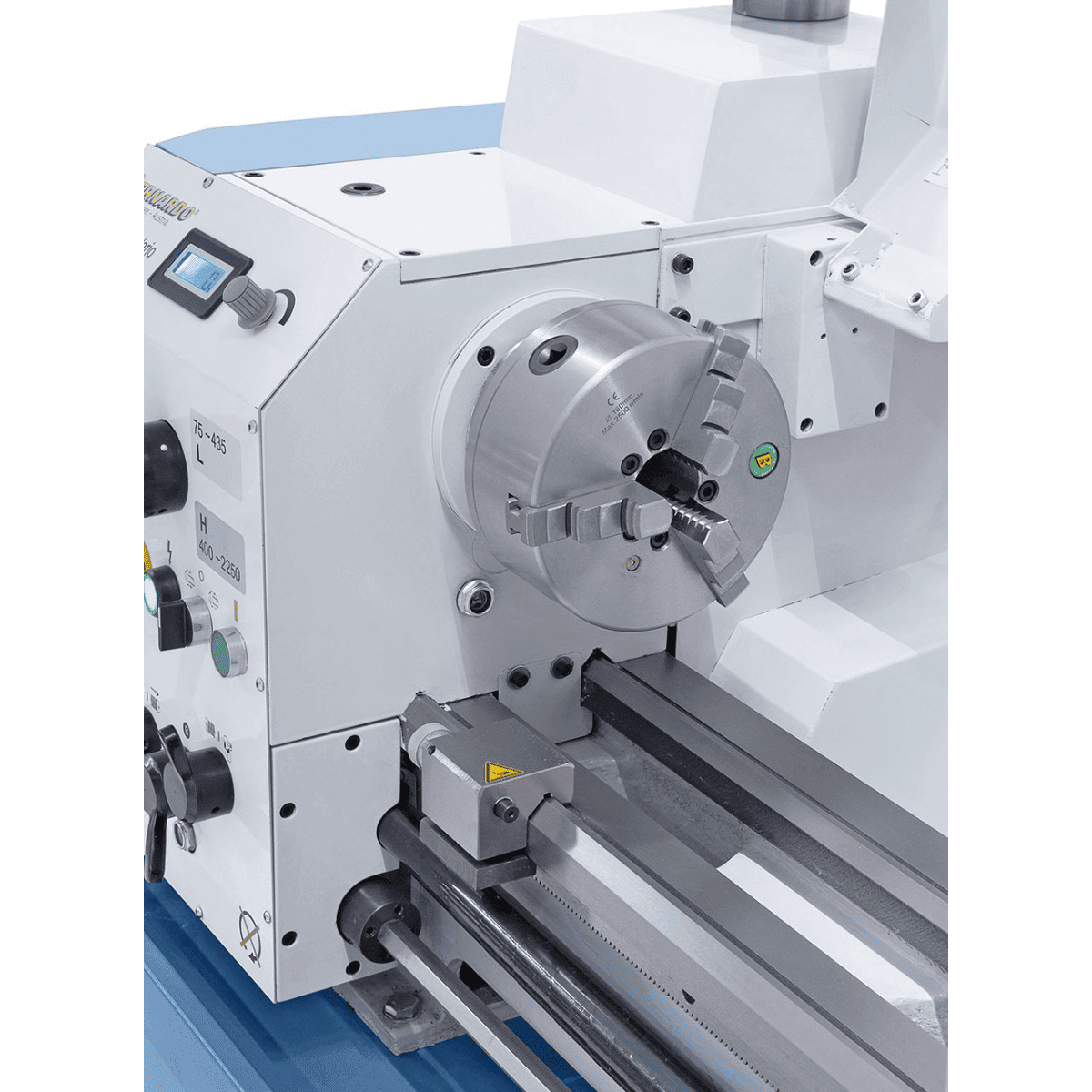 Bernardo Profi 880 G Vario Metal Lathe with 2-axis DRO ES-12 V