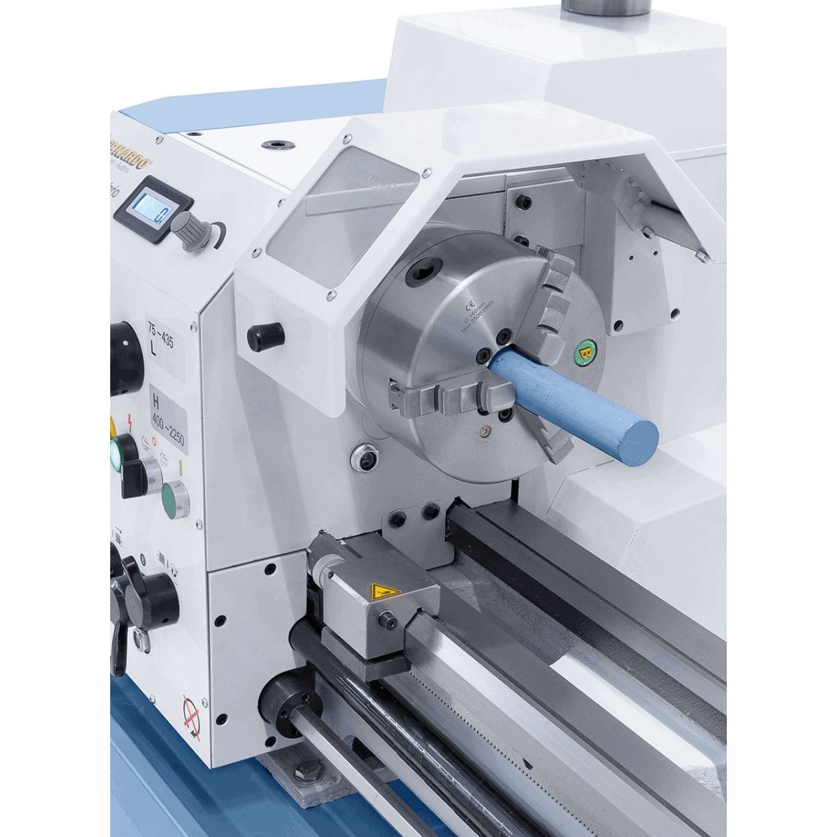 Bernardo Profi 880 G Vario Metal Lathe with 2-axis DRO ES-12 V