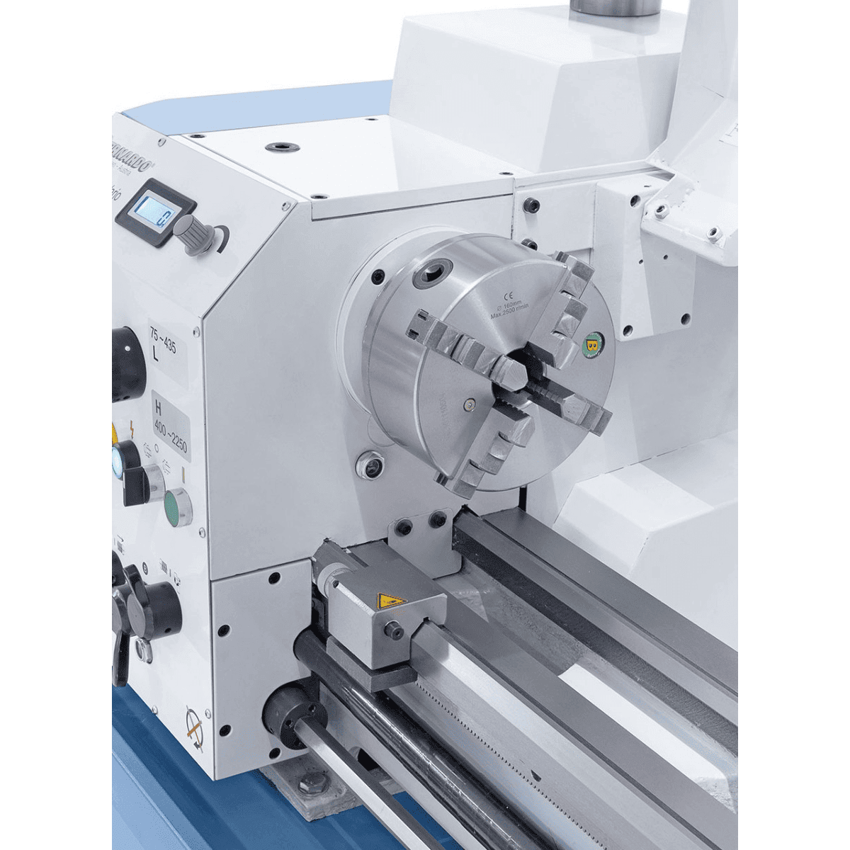 Bernardo Profi 880 G Vario Metal Lathe with 2-axis DRO ES-12 V
