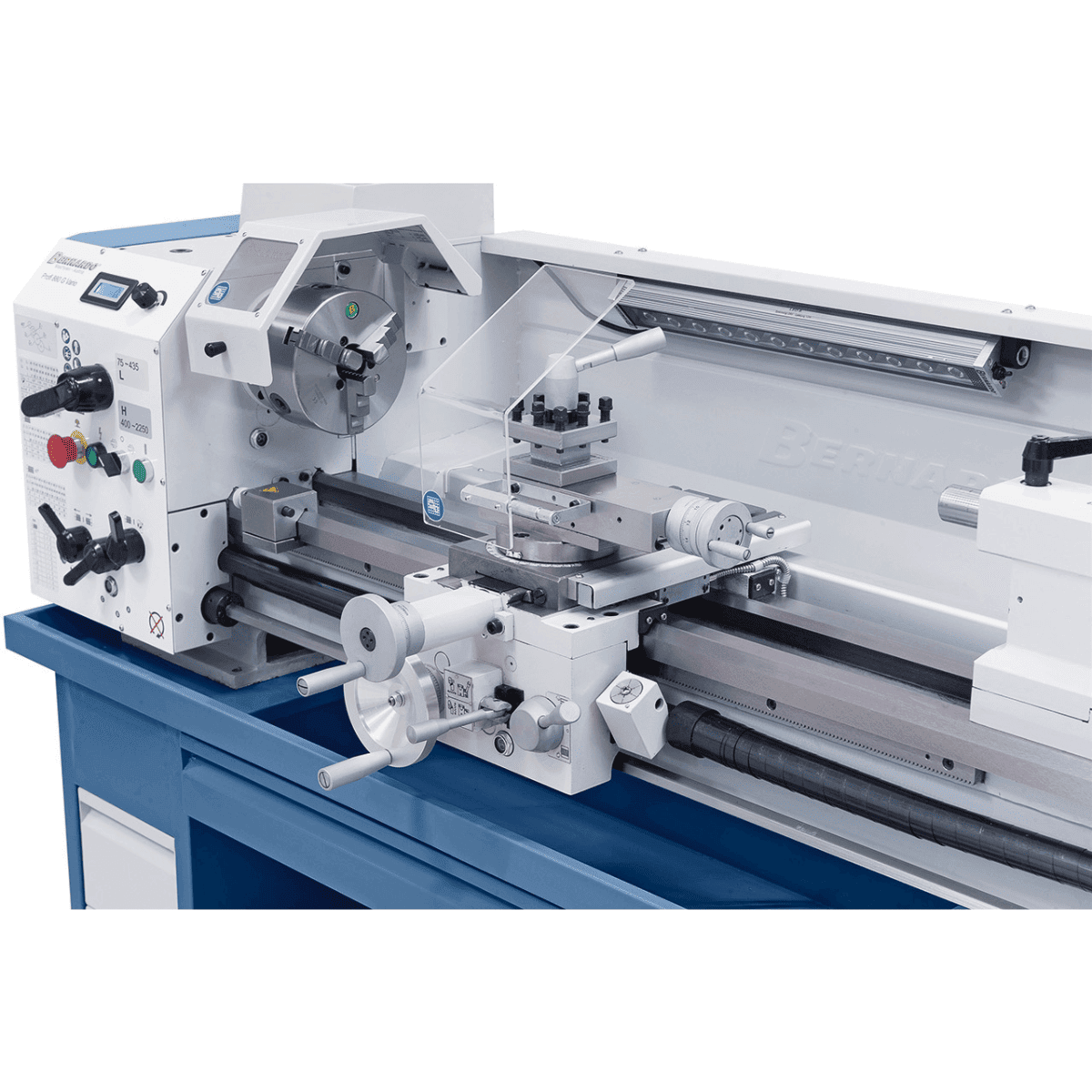 Bernardo Profi 880 G Vario Metal Lathe with 2-axis DRO ES-12 V