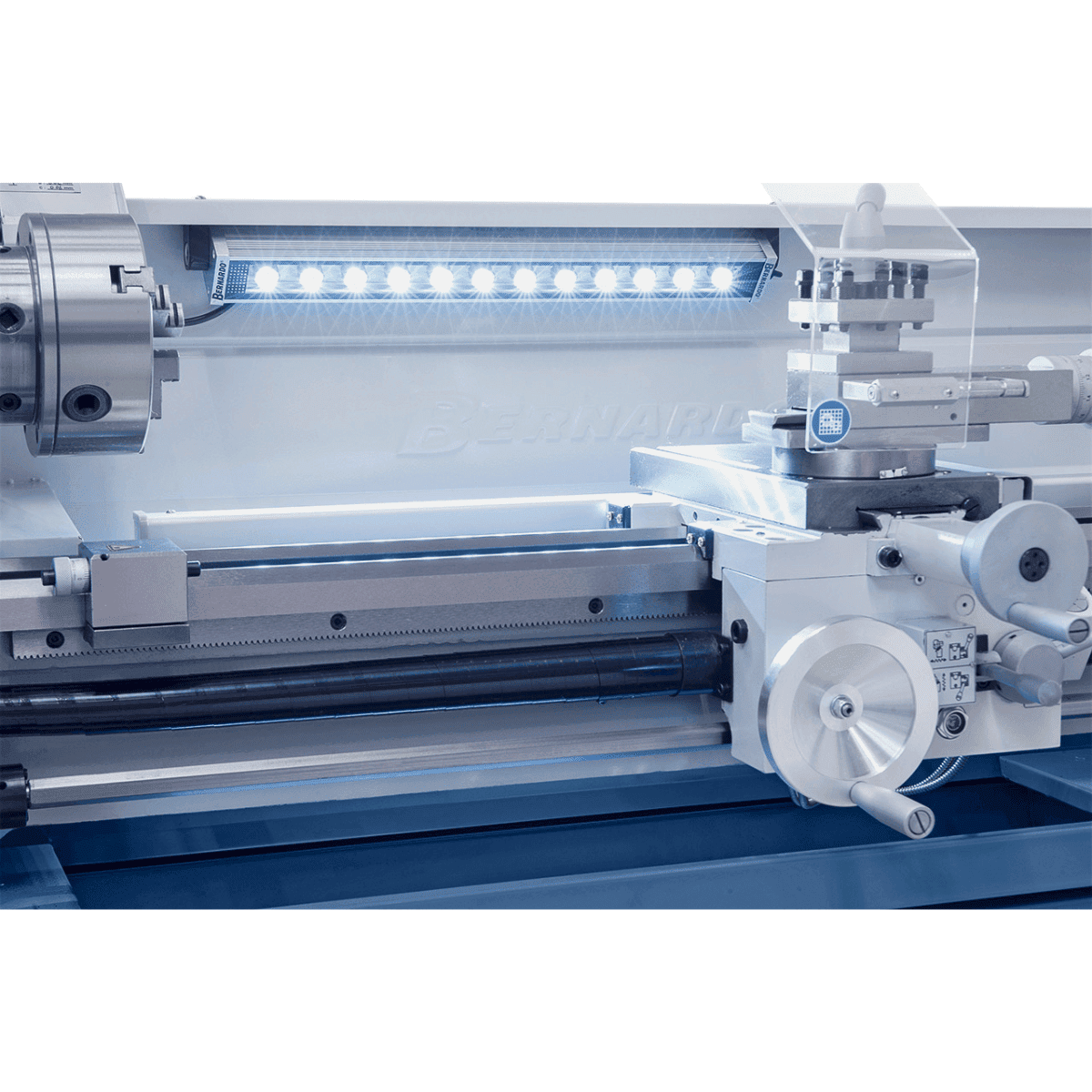Bernardo Profi 880 G Vario Metal Lathe with 2-axis DRO ES-12 V