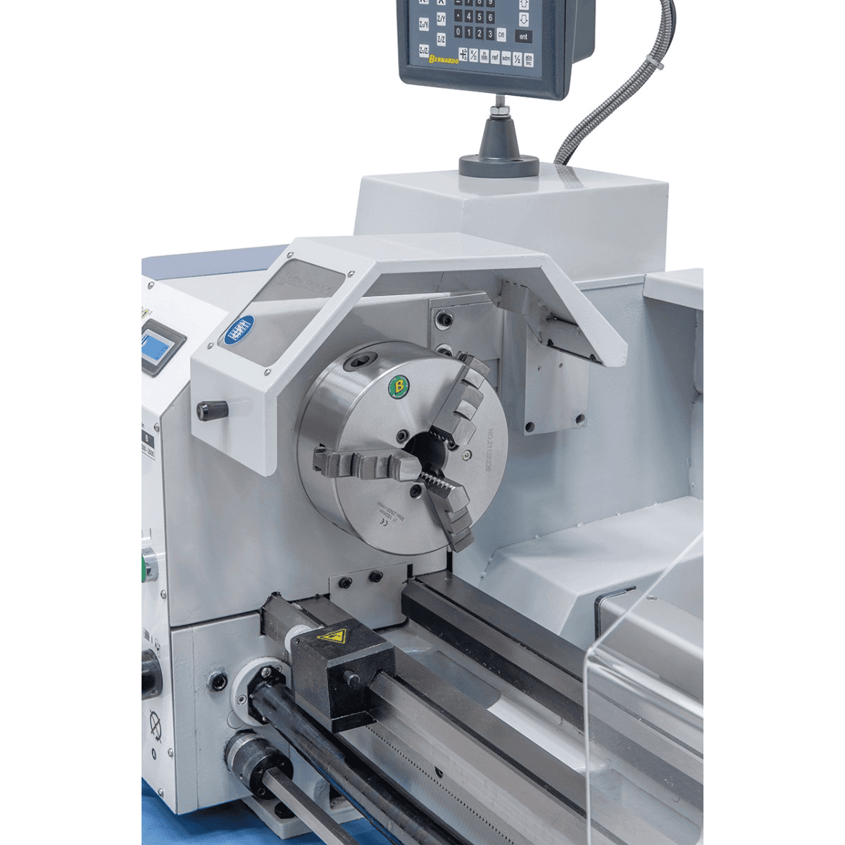 Metal Lathe Bernardo Profi 750 Vario / 230 V with 2-axis Digital Readout