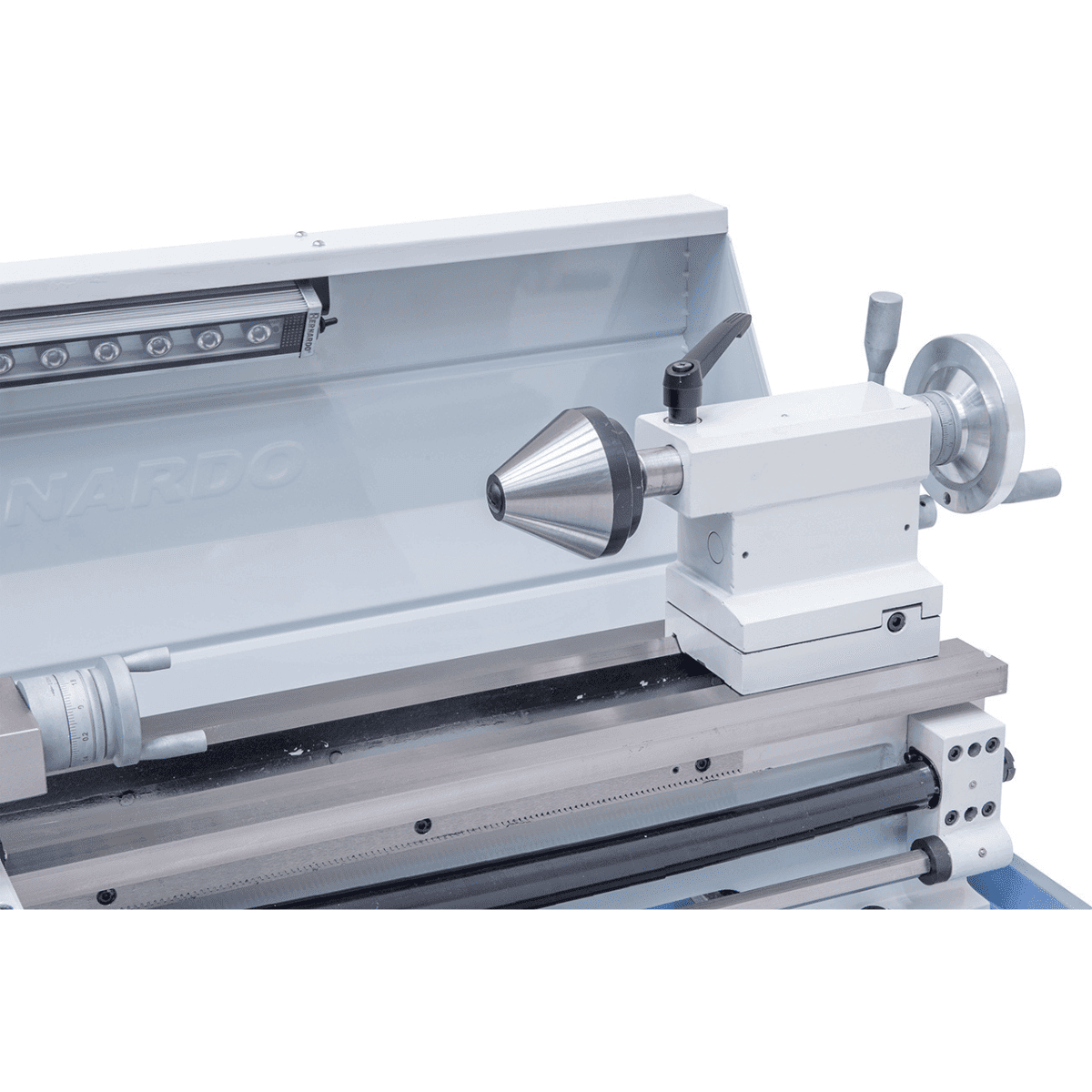 Metal Lathe Bernardo Profi 750 Vario / 230 V with 2-axis Digital Readout