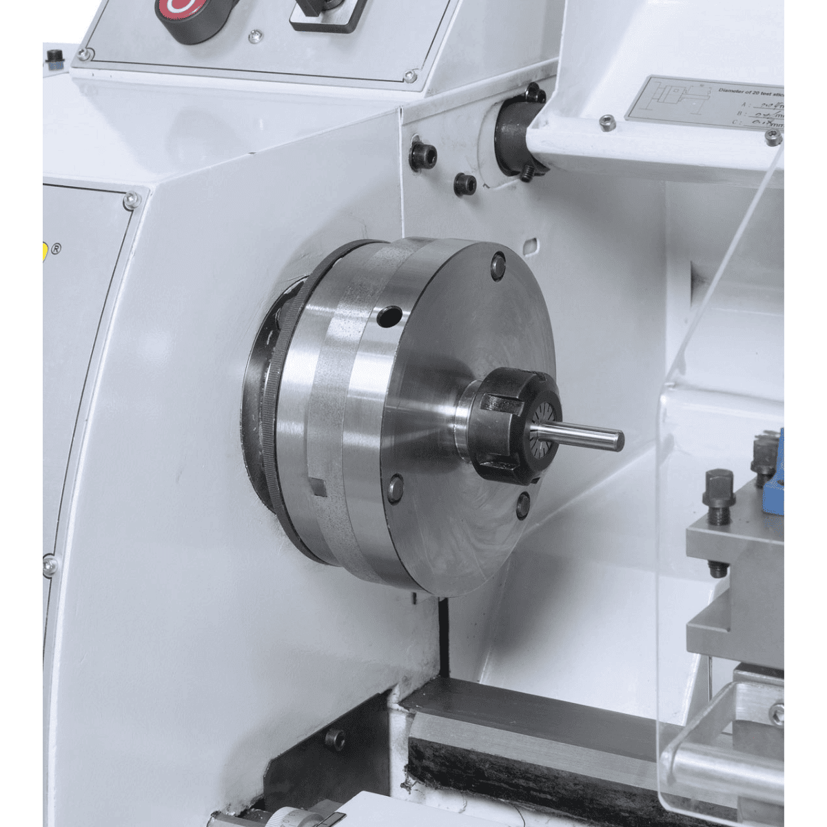 Bernardo Profi 550 Pro / 400V metal lathe with 2-axis digital readout