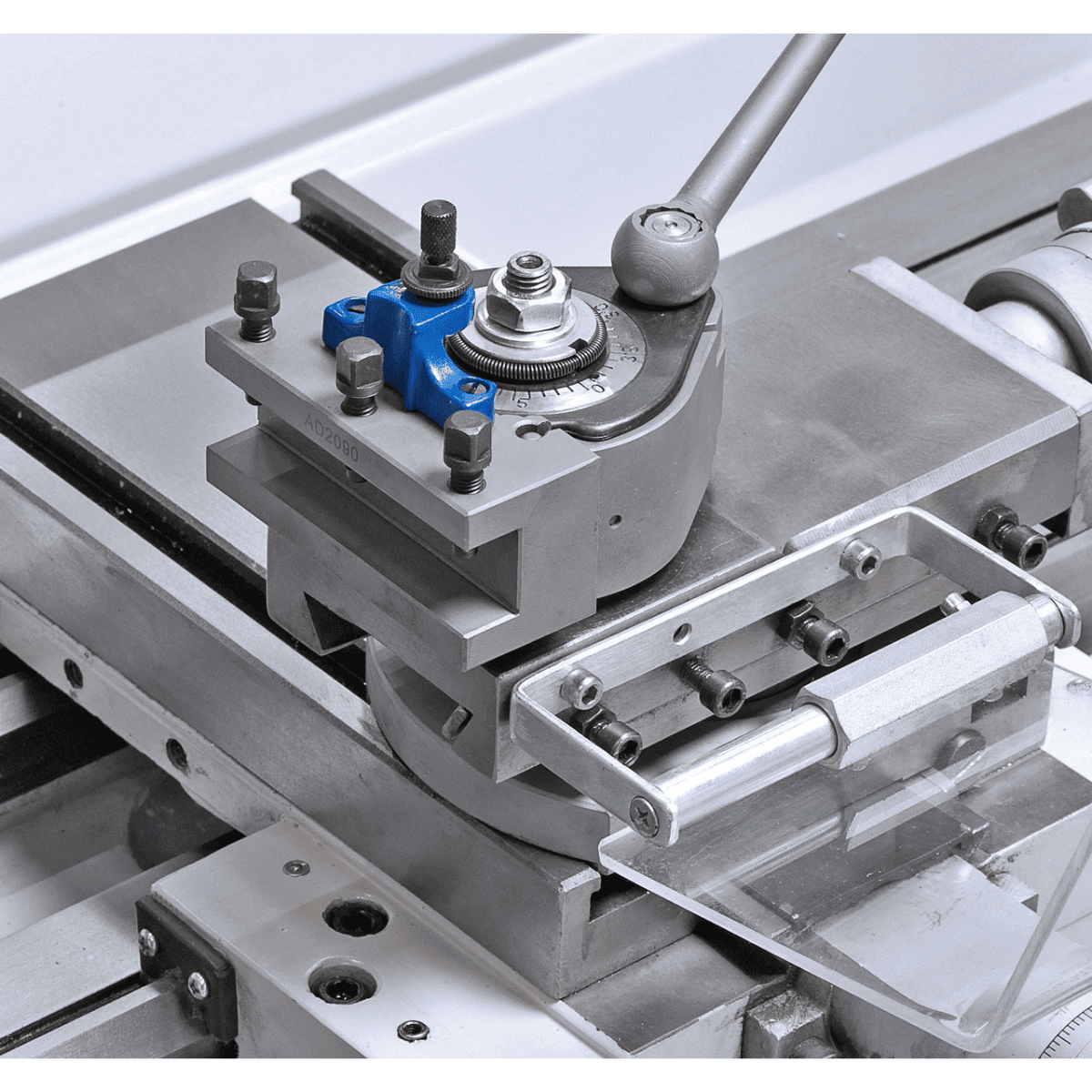 Bernardo Profi 550 Pro / 400V metal lathe with 2-axis digital readout