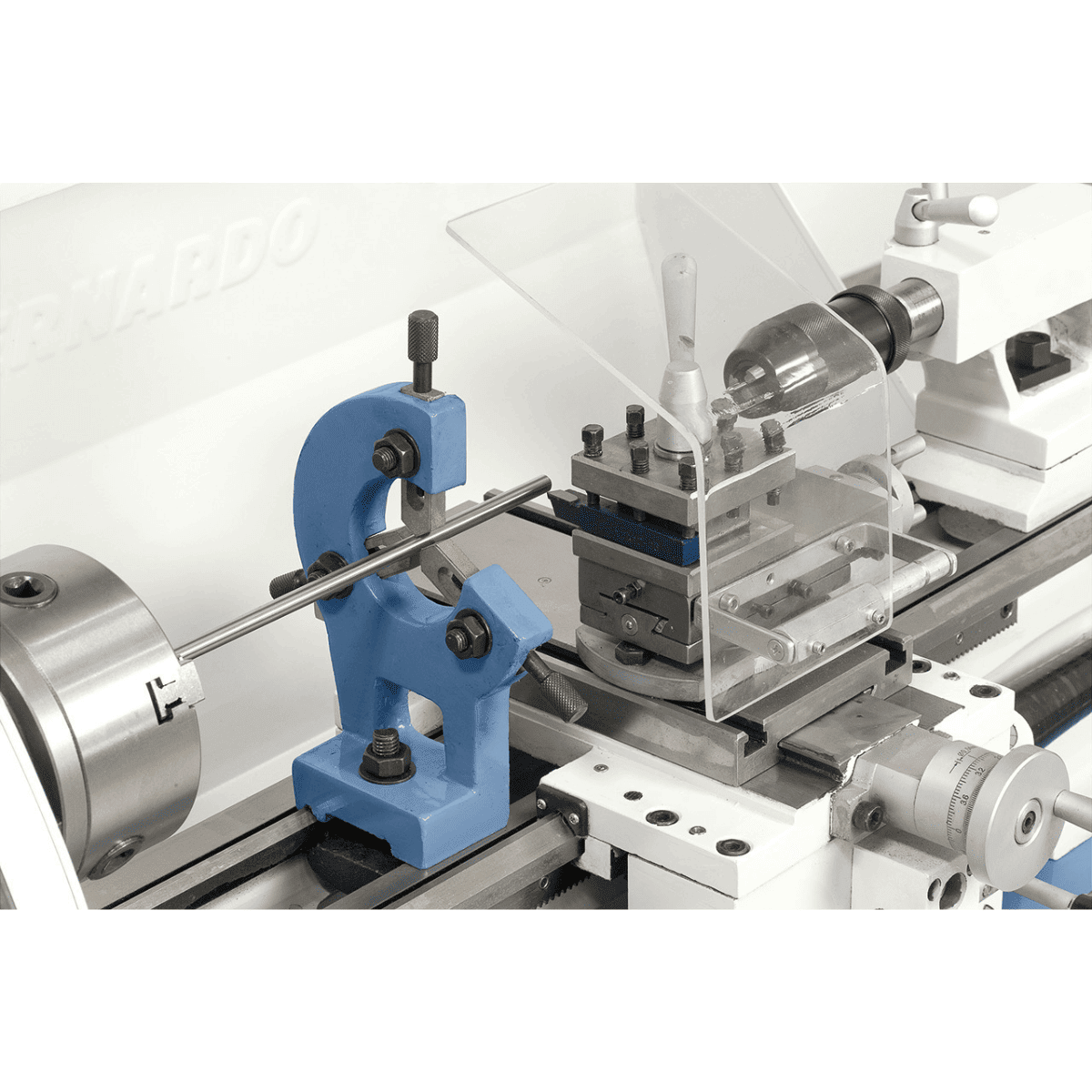 Metal Lathe Bernardo Profi 550 WQV with DRO 2-axis ES-12 V