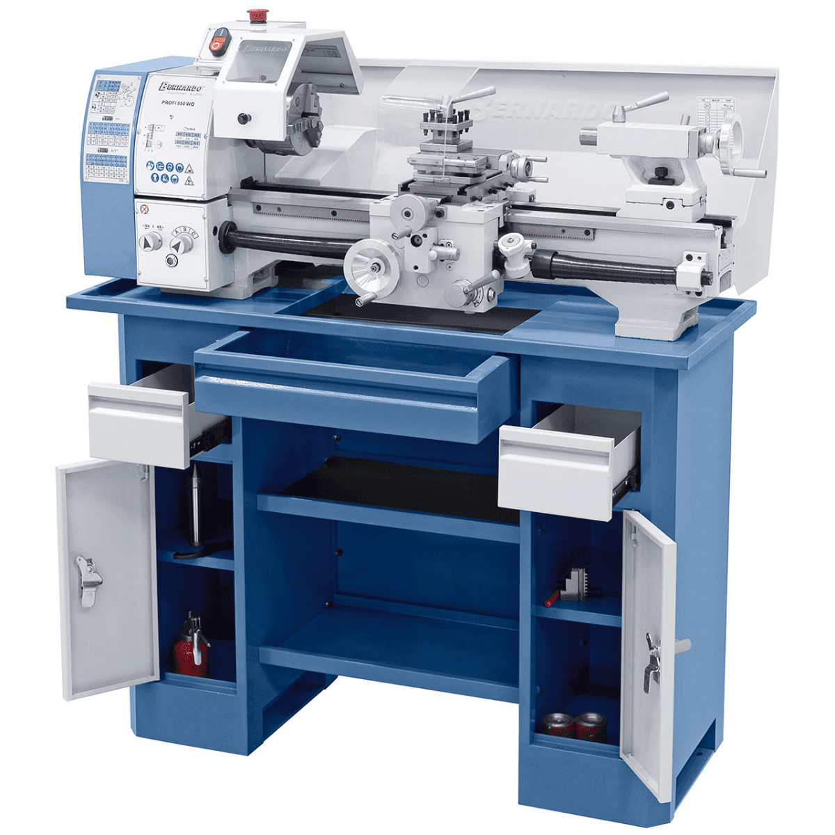 Bernardo Profi 550 WQ Lathe 400 V – Compact and precise
