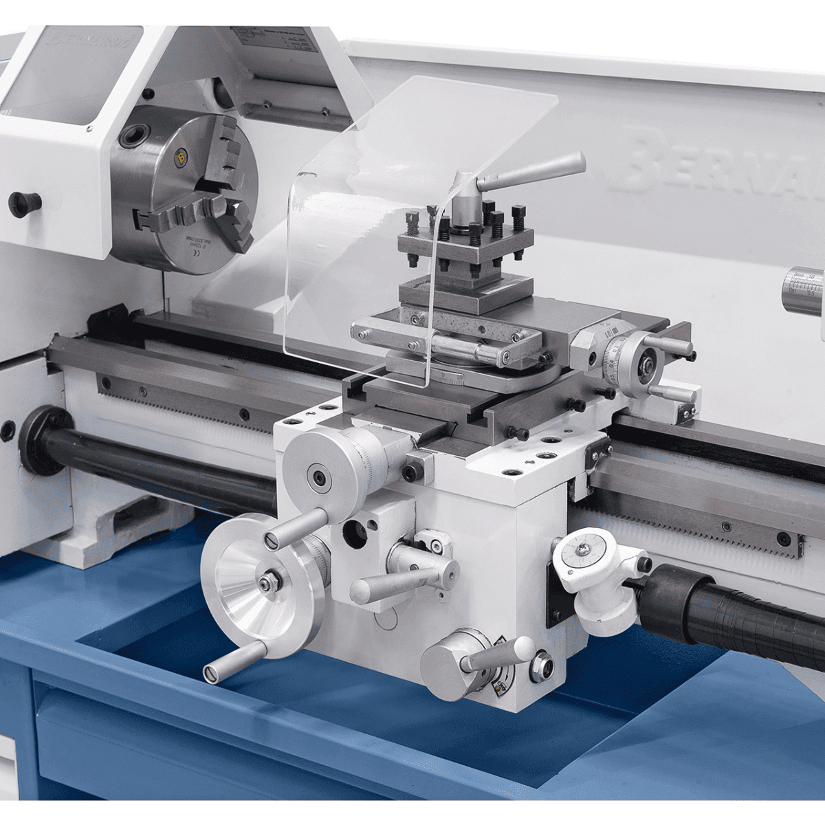 Bernardo Profi 550 WQ Lathe 400 V – Compact and precise