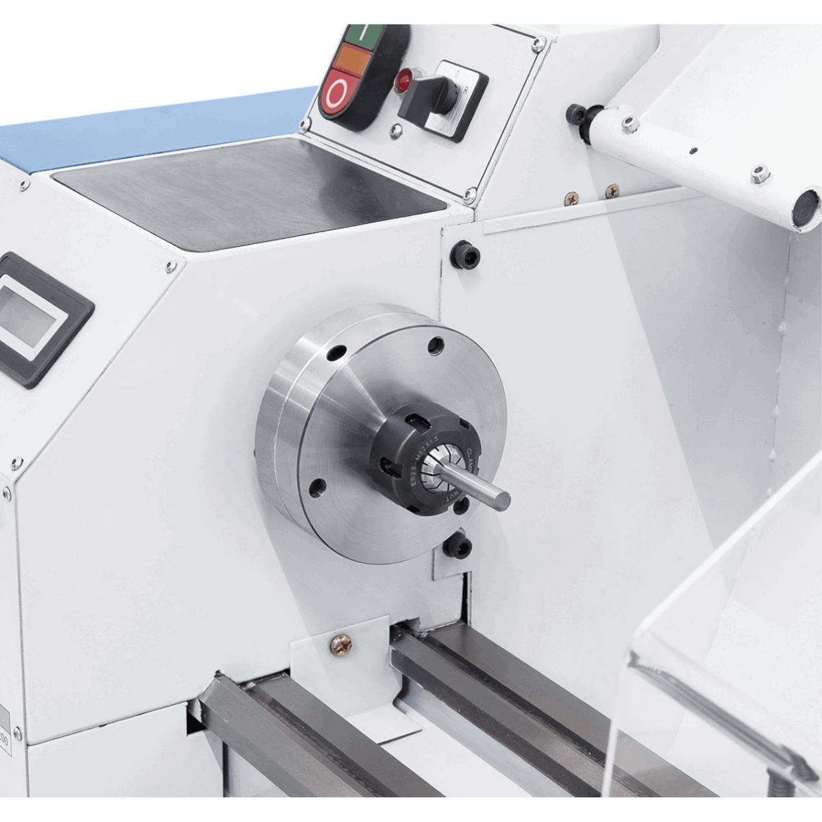 Bernardo Profi 450 S Vario 230V metal lathe with 2-axis DRO DT40