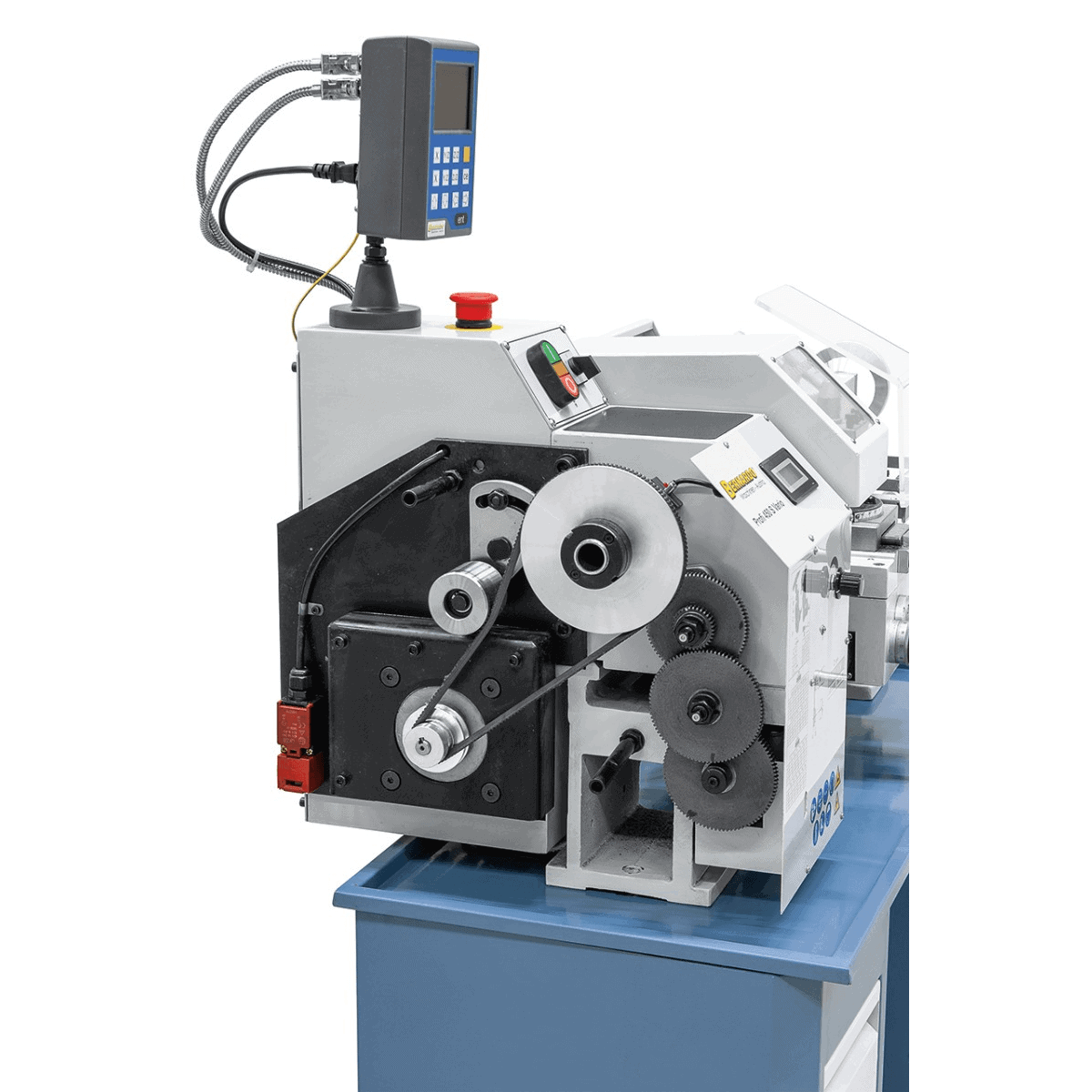 Bernardo Profi 450 S Vario 230V metal lathe with 2-axis DRO DT40