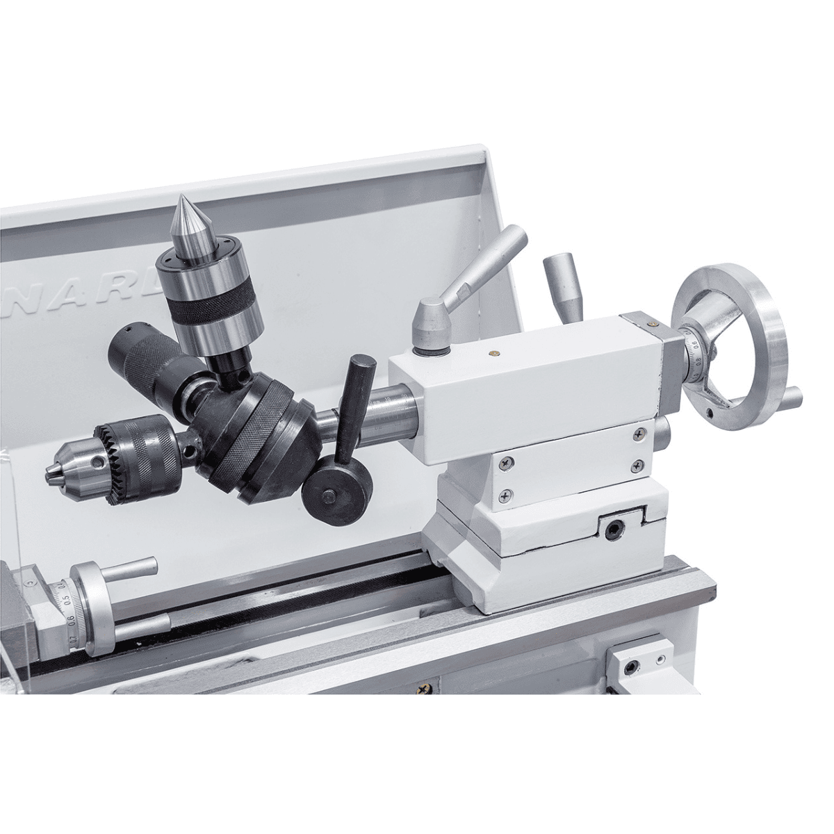 Bernardo Profi 450 S Vario 230V metal lathe with 2-axis DRO DT40