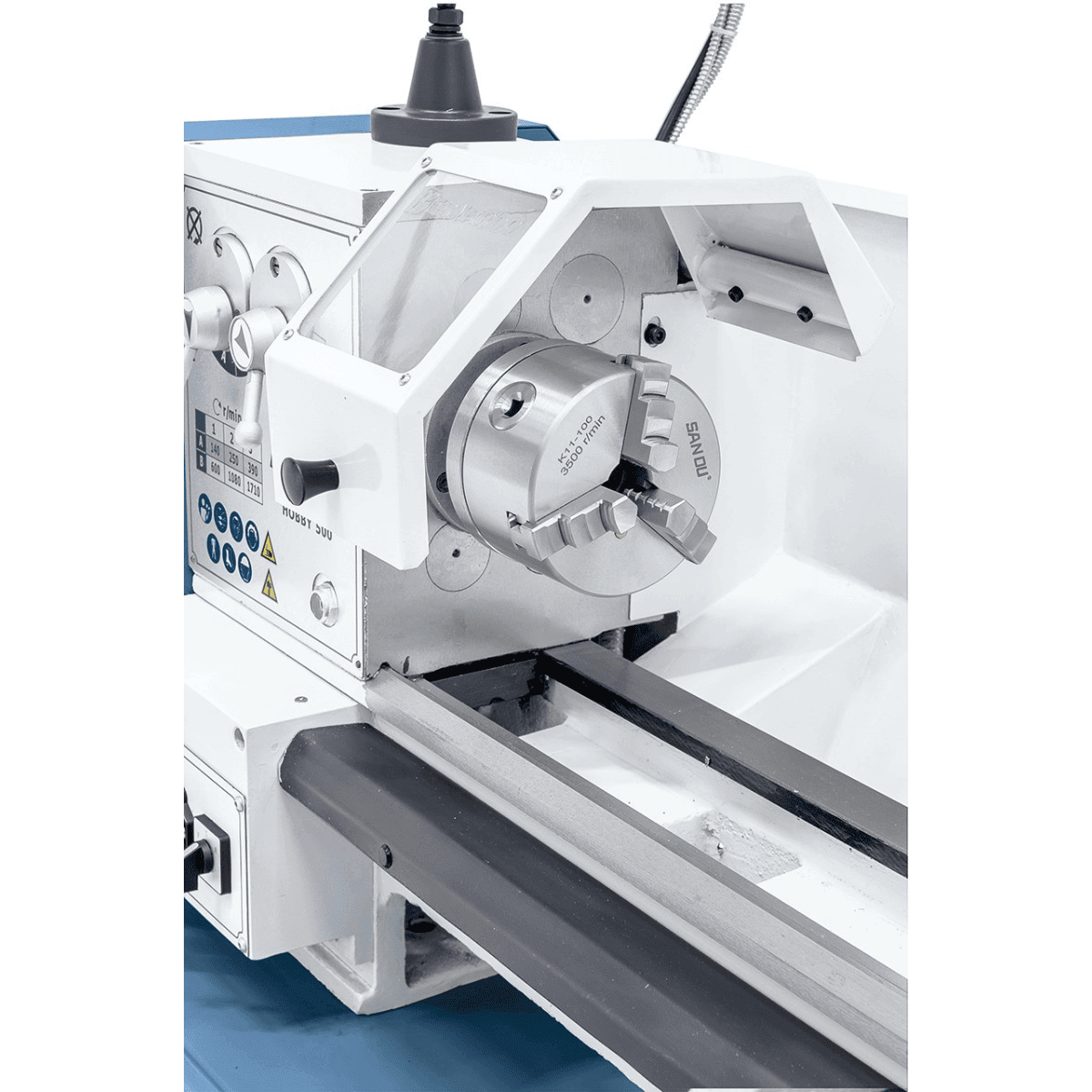 Bernardo Hobby 500 Metal Lathe - 400V with DT 40 2-axis digital readout