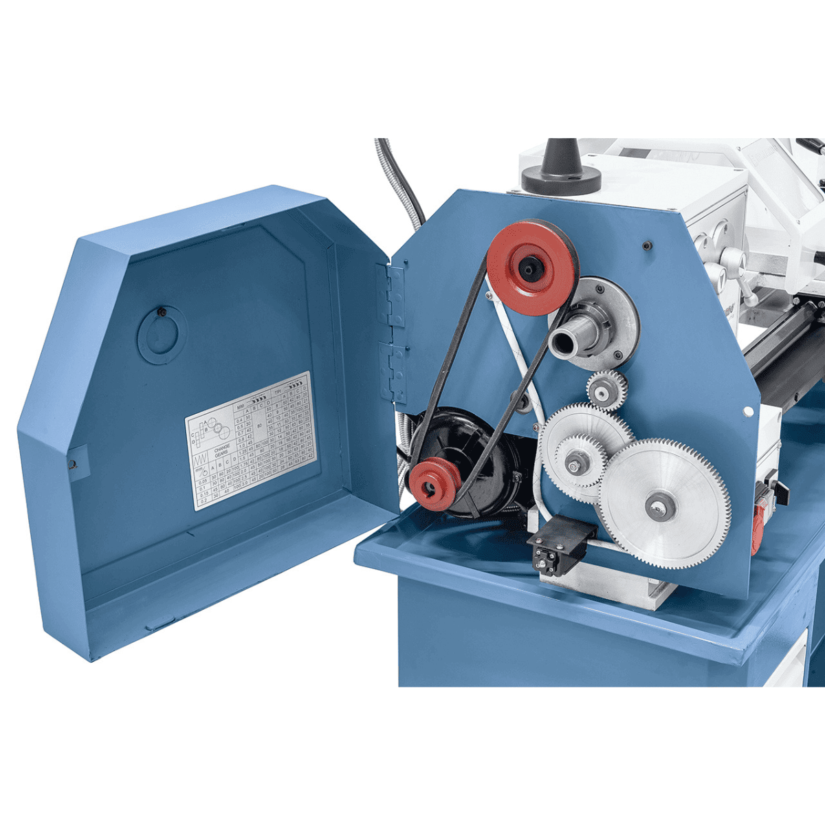 Bernardo Hobby 500 Metal Lathe - 400V with DT 40 2-axis digital readout