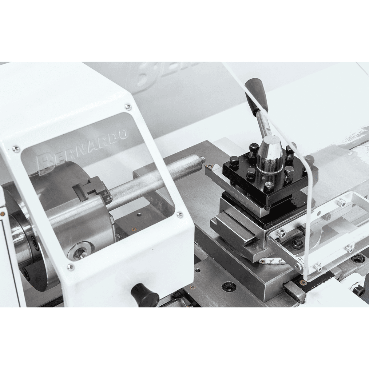 Bernardo Hobby 500 Metal Lathe - 400V with DT 40 2-axis digital readout