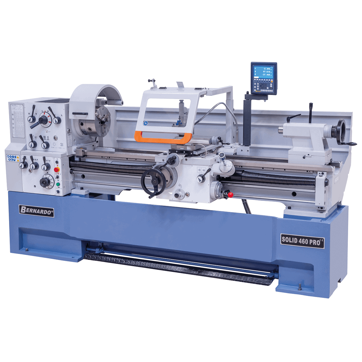 Bernardo Solid 460 x 2000 Pro Metal Lathe with 3-Axis Digital Readout