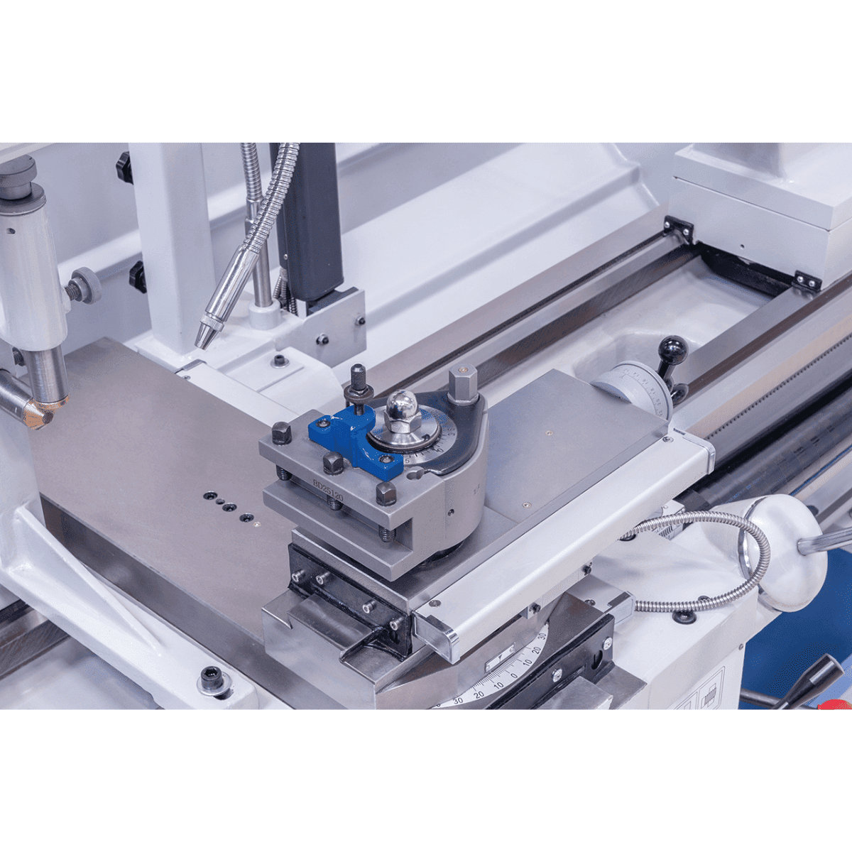 Bernardo Solid 460 x 2000 Pro Metal Lathe with 3-Axis Digital Readout