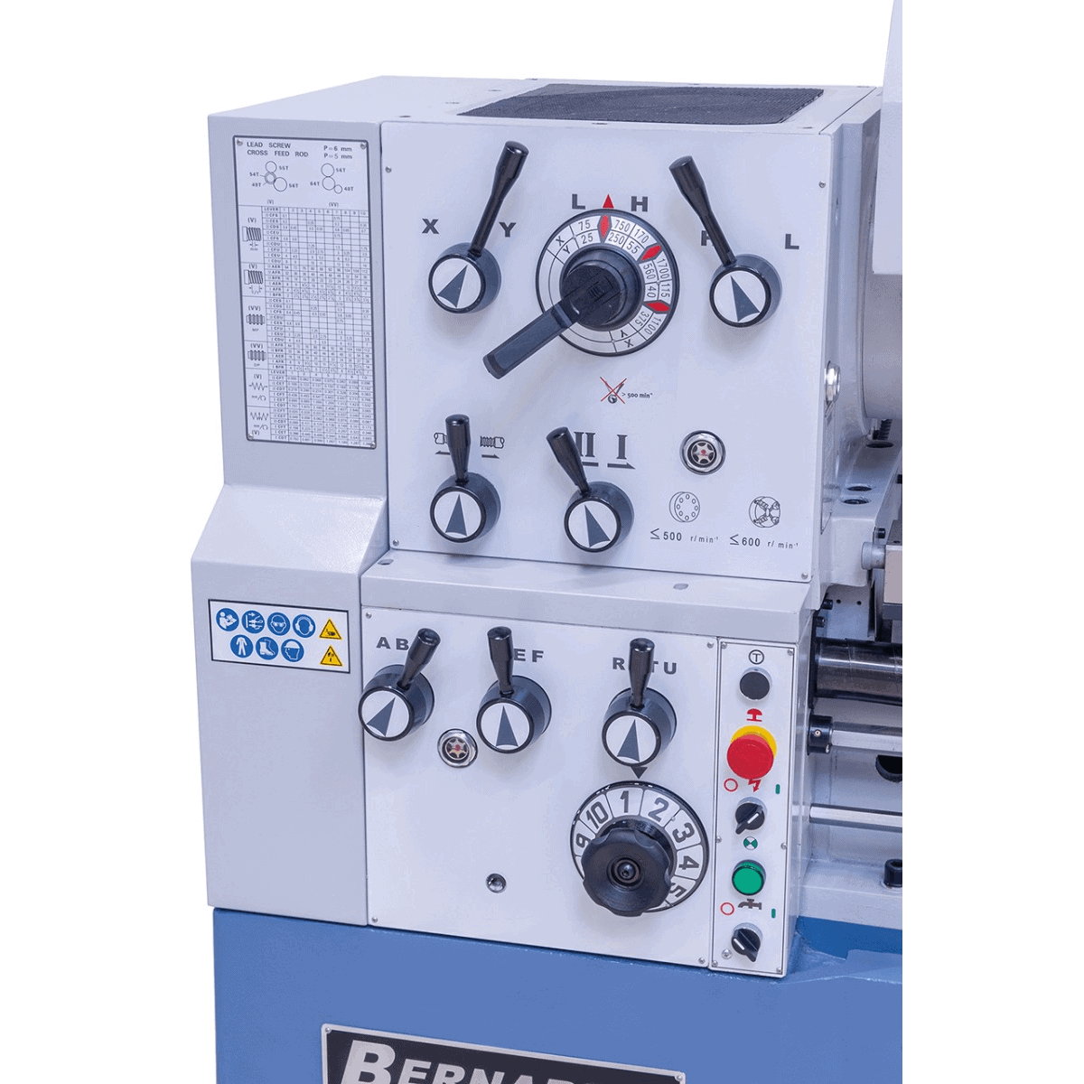 Bernardo Solid 460 x 1500 Pro Metal Lathe with 3-axis Digital Readout