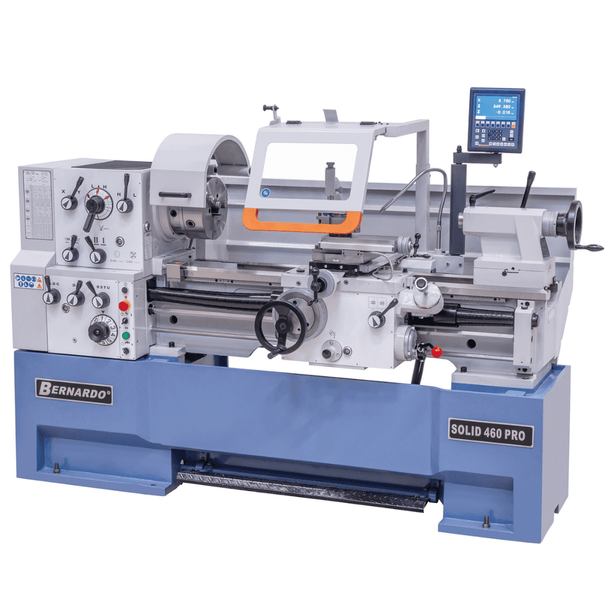 Bernardo Solid 460 x 1000 Pro Metal Lathe with 3-Axis Digital Readout