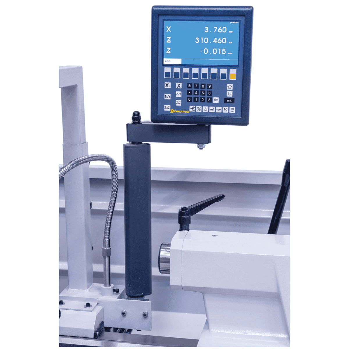 Bernardo Solid 460 x 1000 Pro Metal Lathe with 3-Axis Digital Readout