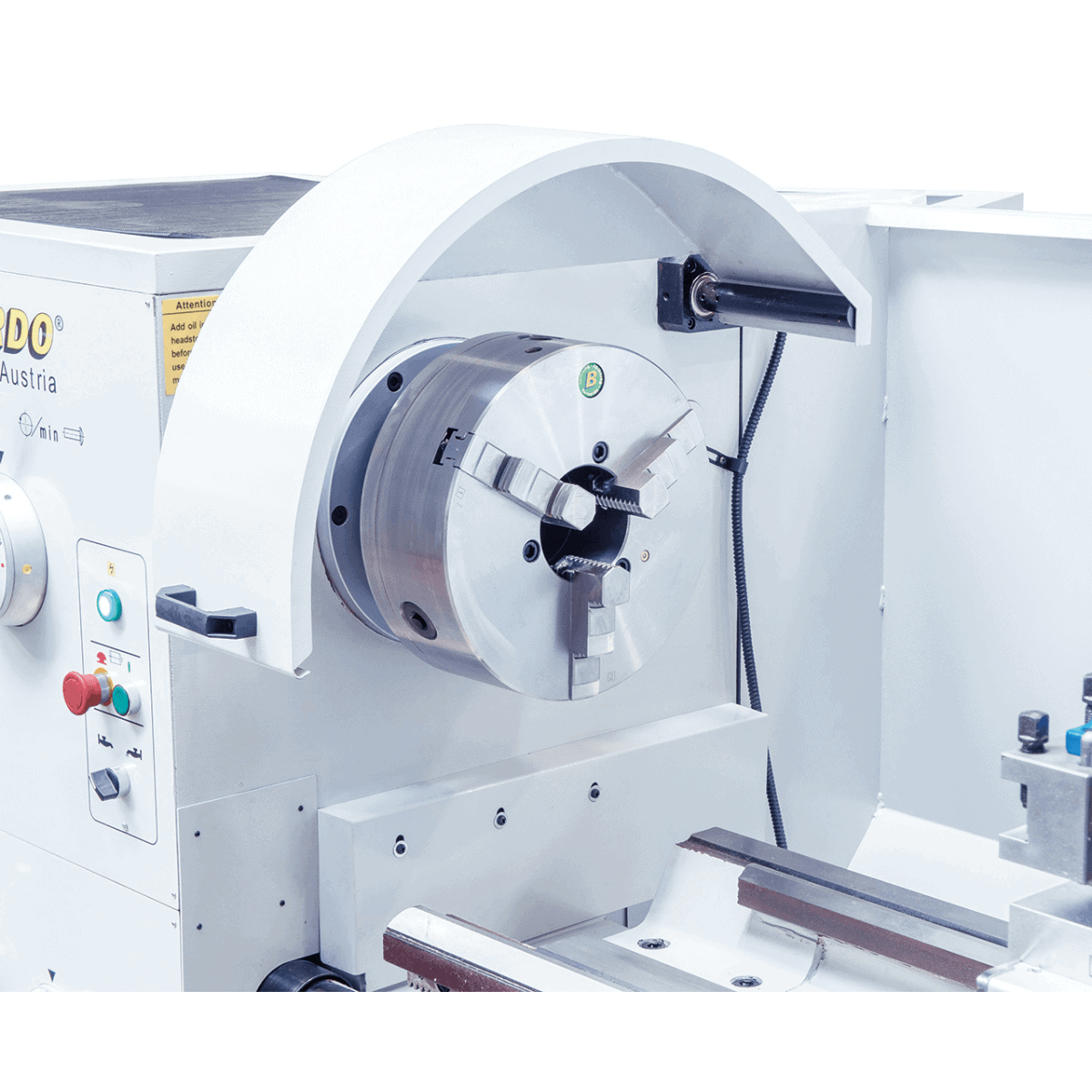 Bernardo Goliath 660 x 2000 metal lathe with 3-axis digital DRO