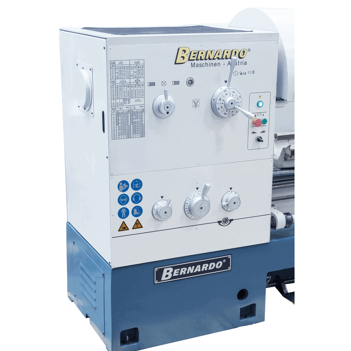 Bernardo Goliath 660 x 2000 metal lathe with 3-axis digital DRO