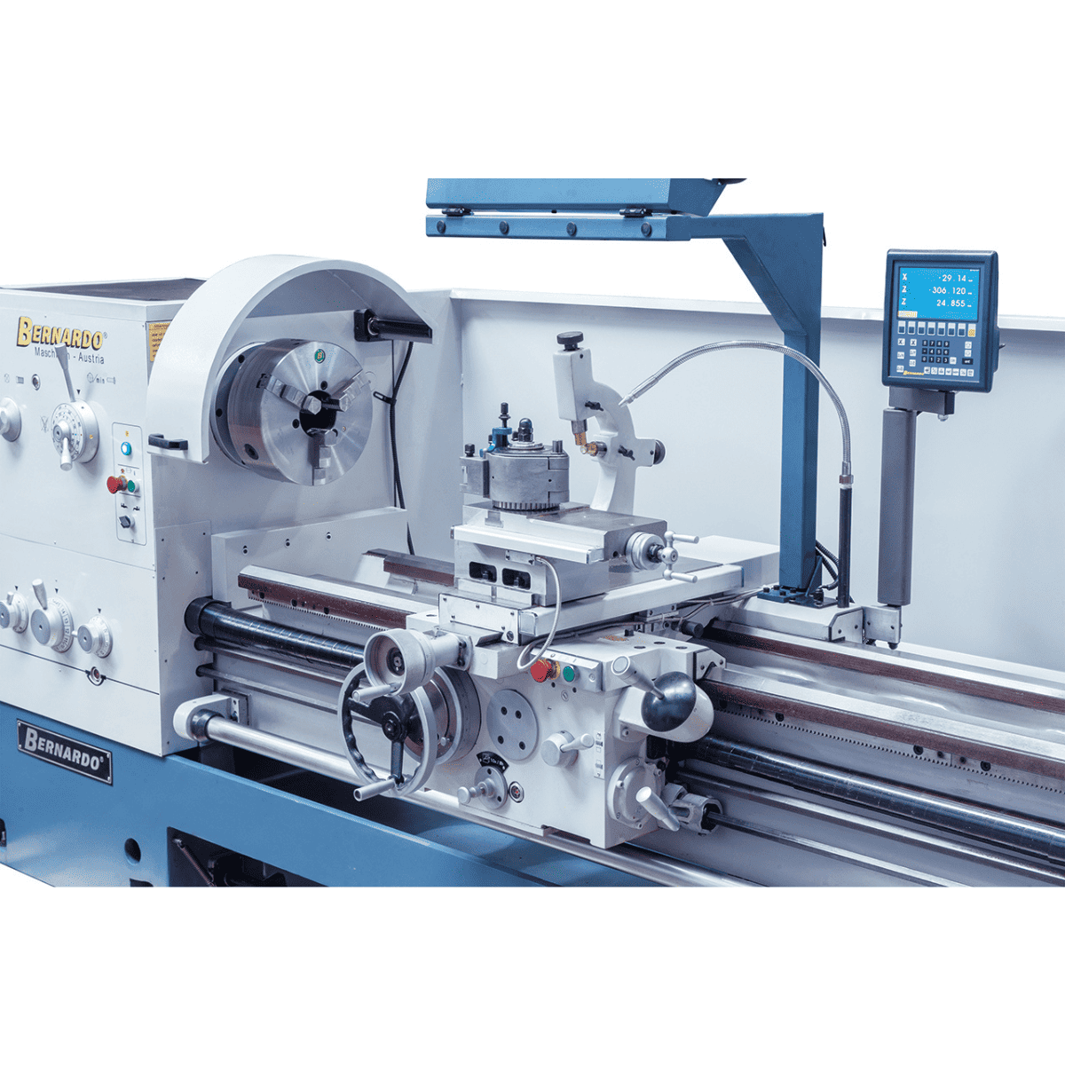 Bernardo Goliath 660 x 1000 metal lathe with 3-axis digital DRO