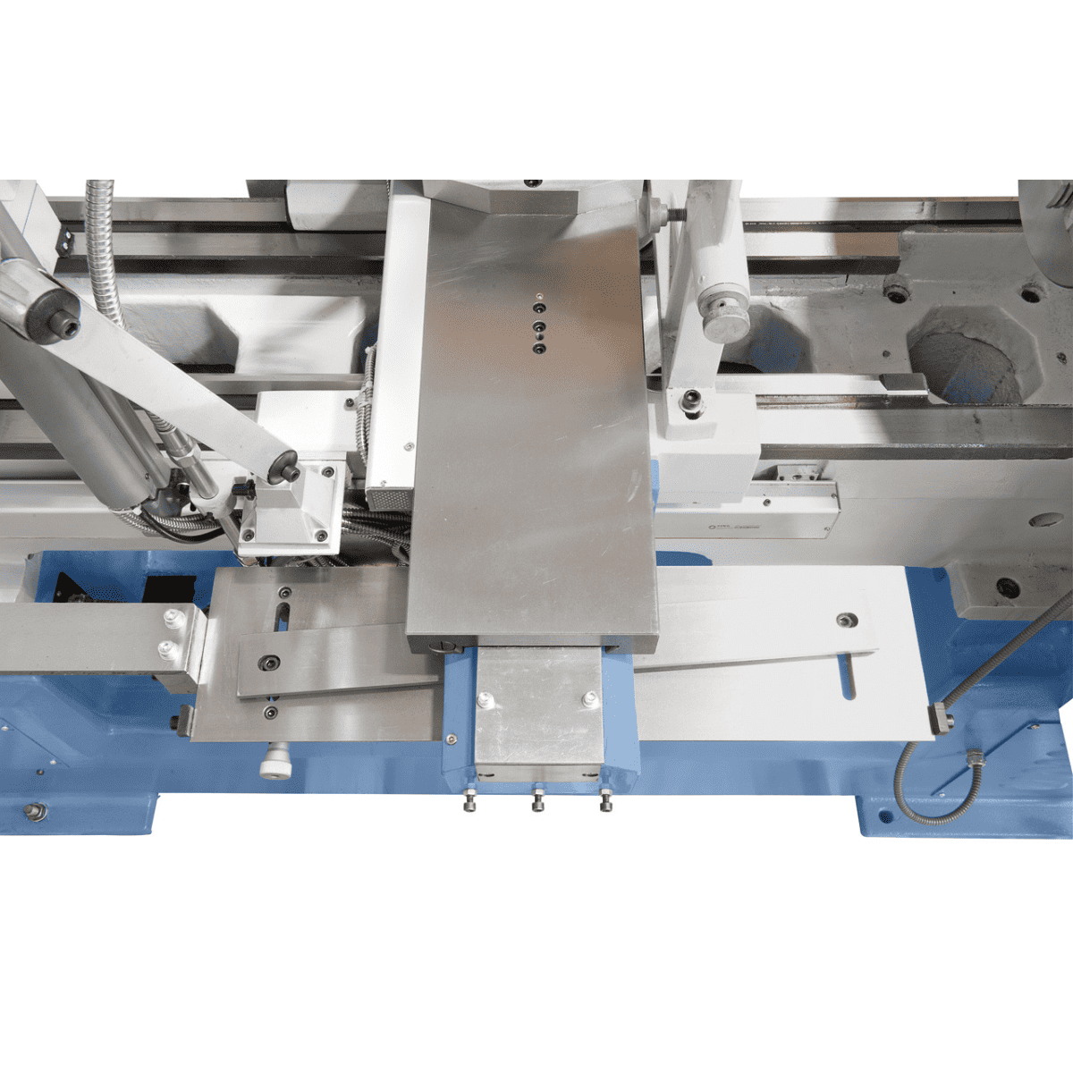Bernardo Titan 800 x 2000 metal lathe with 3-axis digital readout