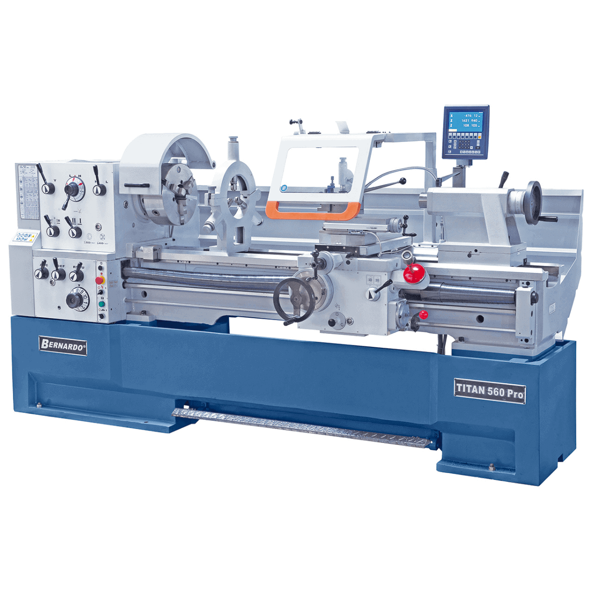 Bernardo Metal Lathe TITAN 560 x 1500 Pro with 3-axis DRO