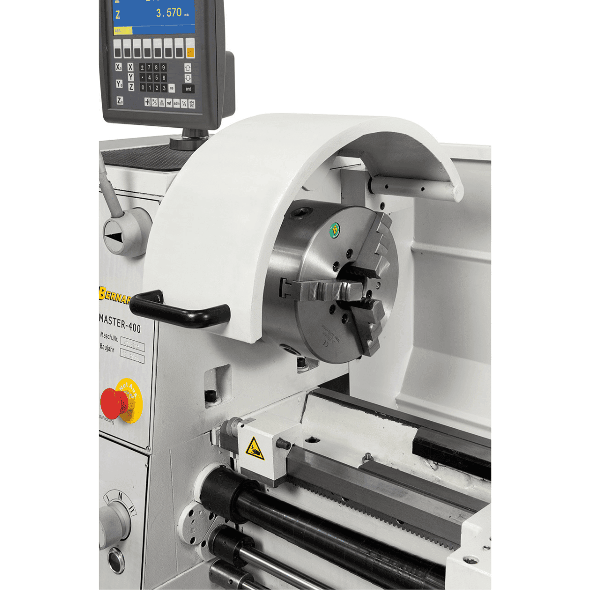 Bernardo Master 400 x 1000 Metal Lathe with 3-Axis DRO
