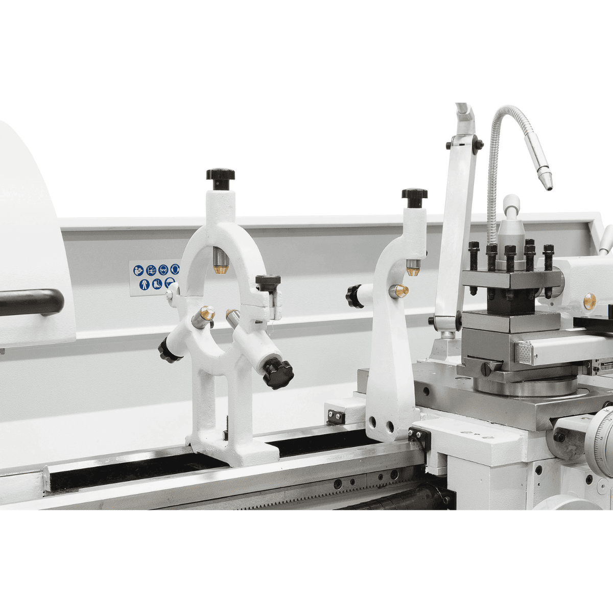 Bernardo Master 180 metal lathe with 3-axis DRO ES-12 V