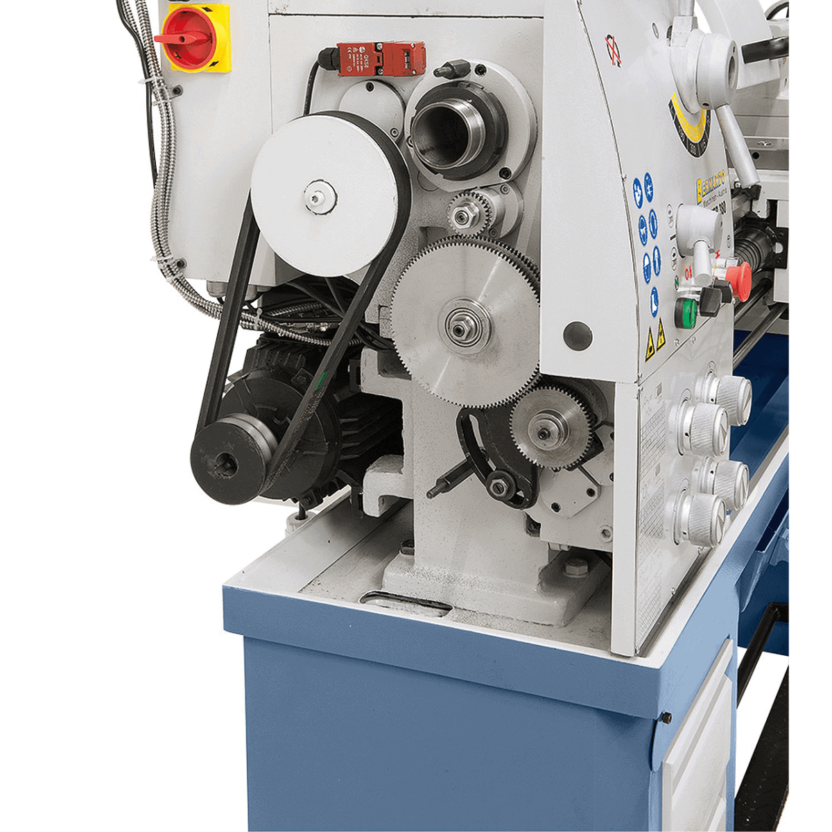 Bernardo Master 180 metal lathe with 3-axis DRO ES-12 V