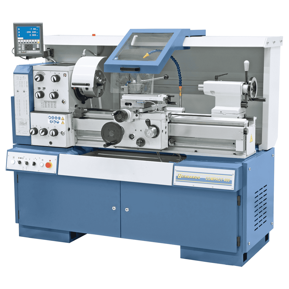 Bernardo Compact 400 metal lathe with ES-12 V 3-axis DRO