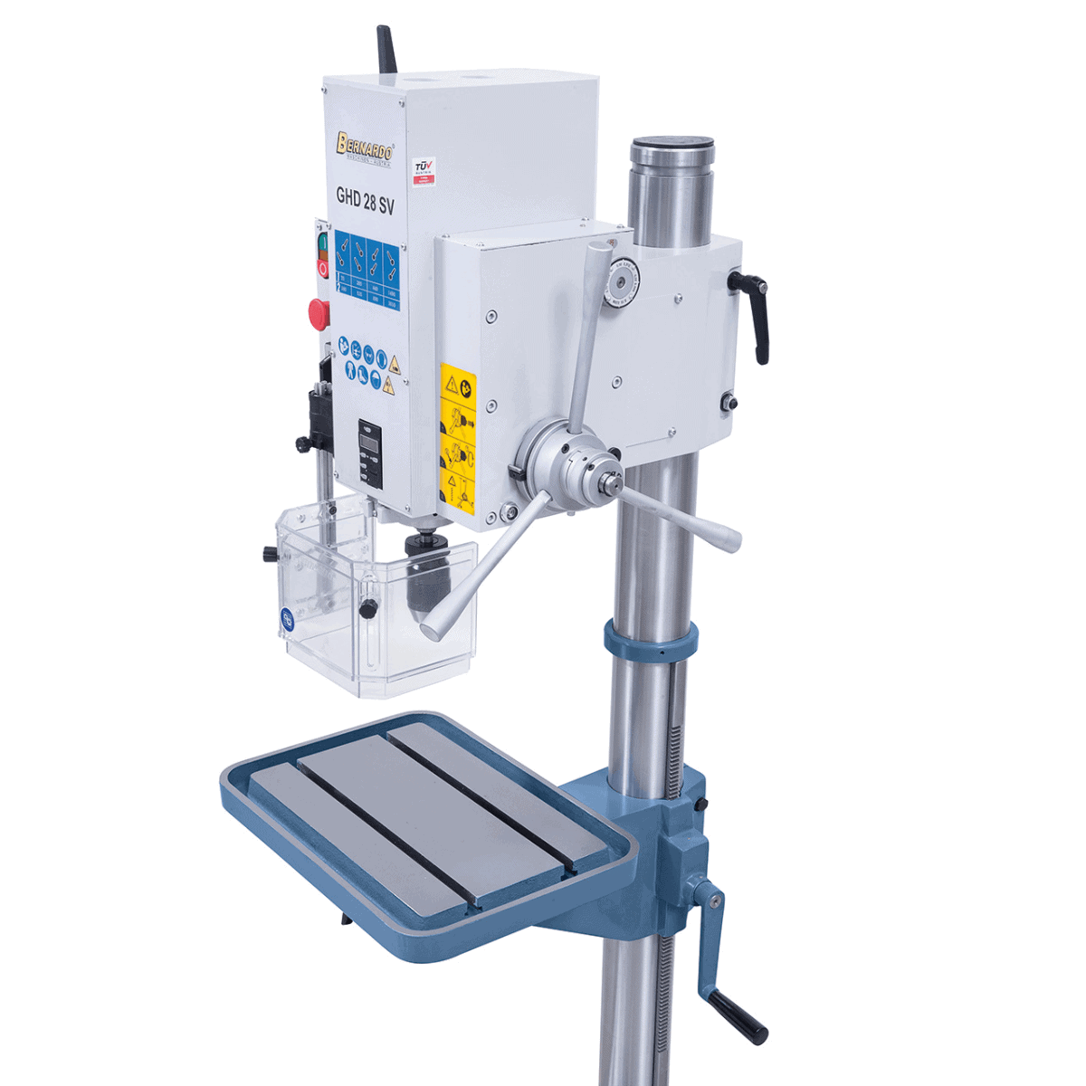 Bernardo GHD 28 SV Gear-Driven Pillar Drill with Digital Display