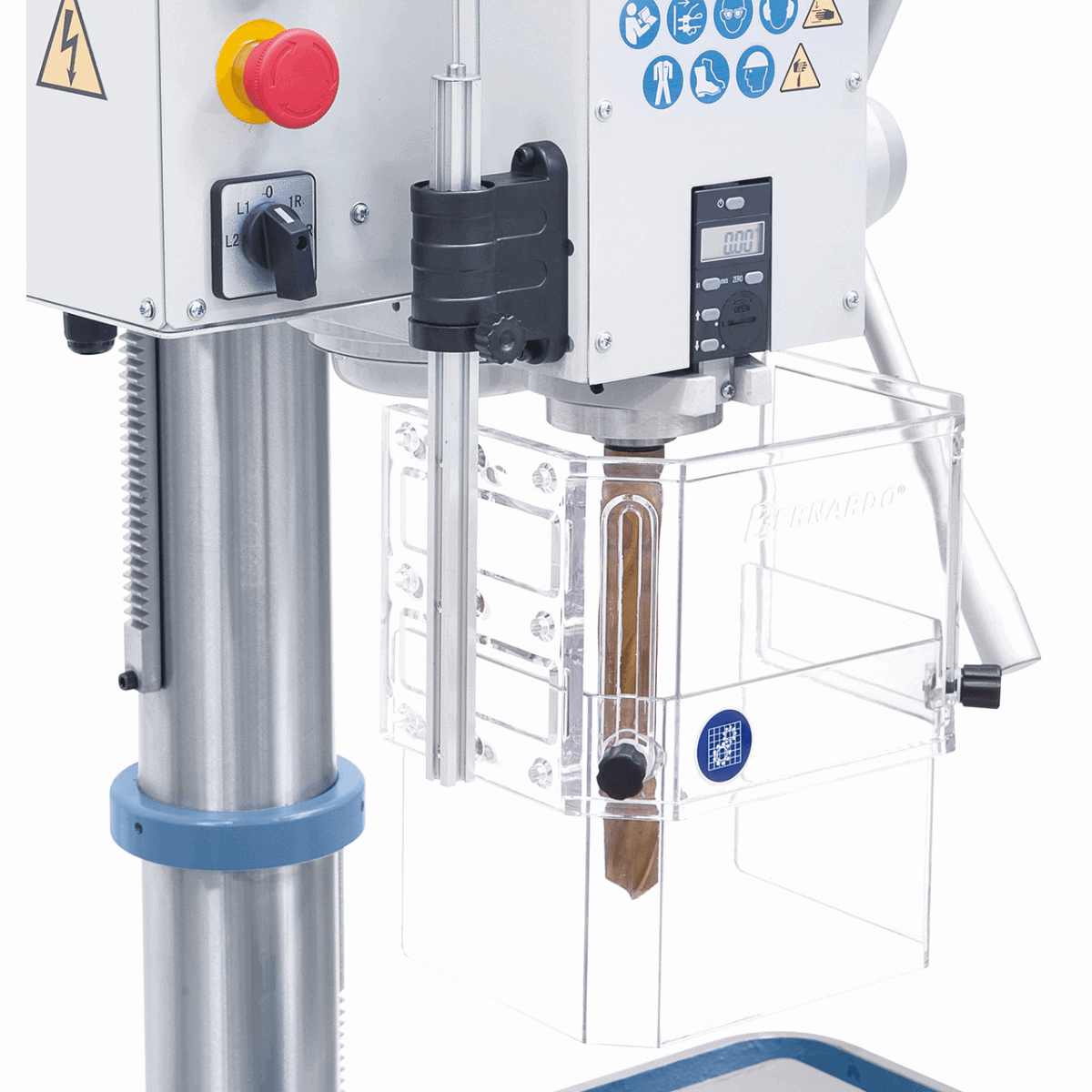 Bernardo GHD 25 SN Gear-Driven Pillar Drill with Digital Display