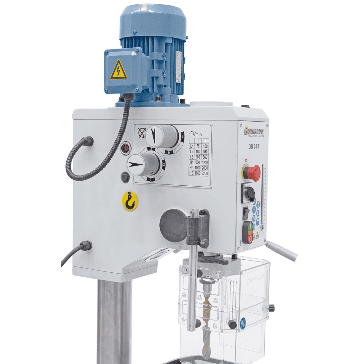 Bernardo GB 28 T Geared Bench and Pedestal Drill Press