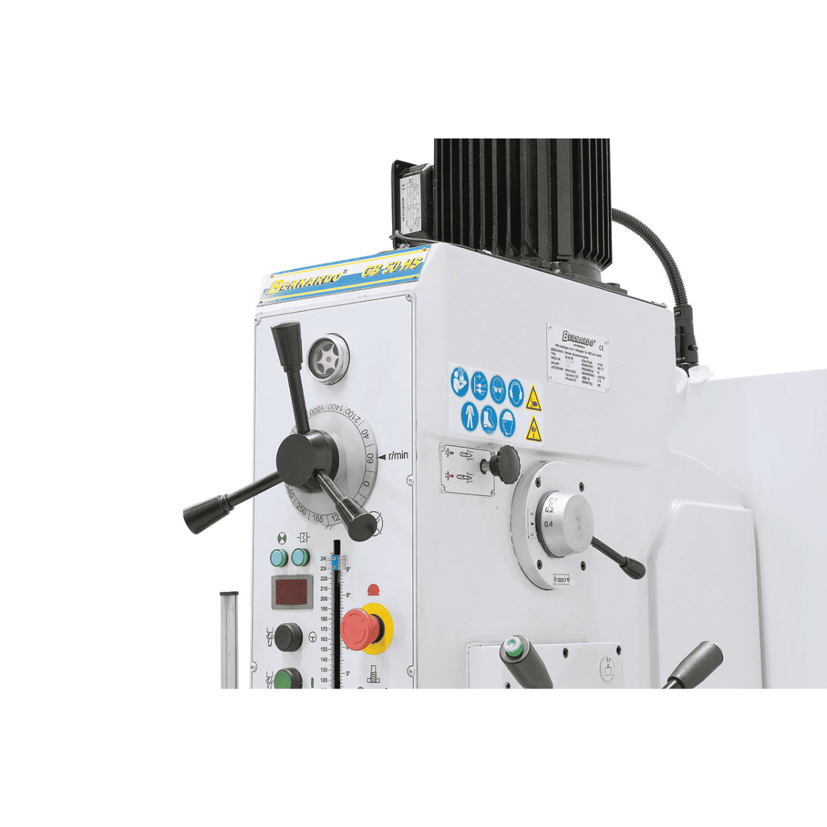 Bernardo Pillar Drill with Gear Drive GB 50 HS
