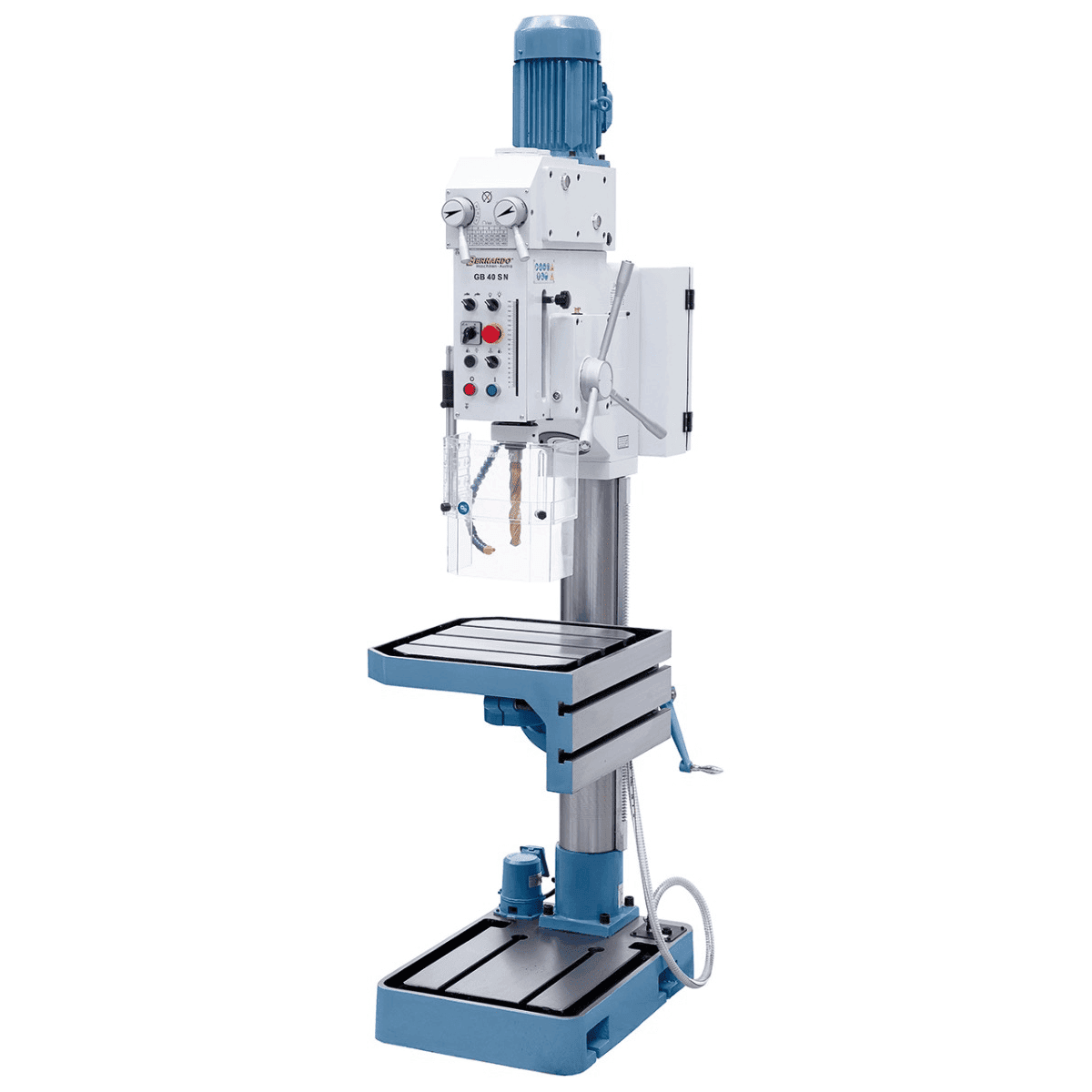 Bernardo pillar drill with gears GB 40 SN