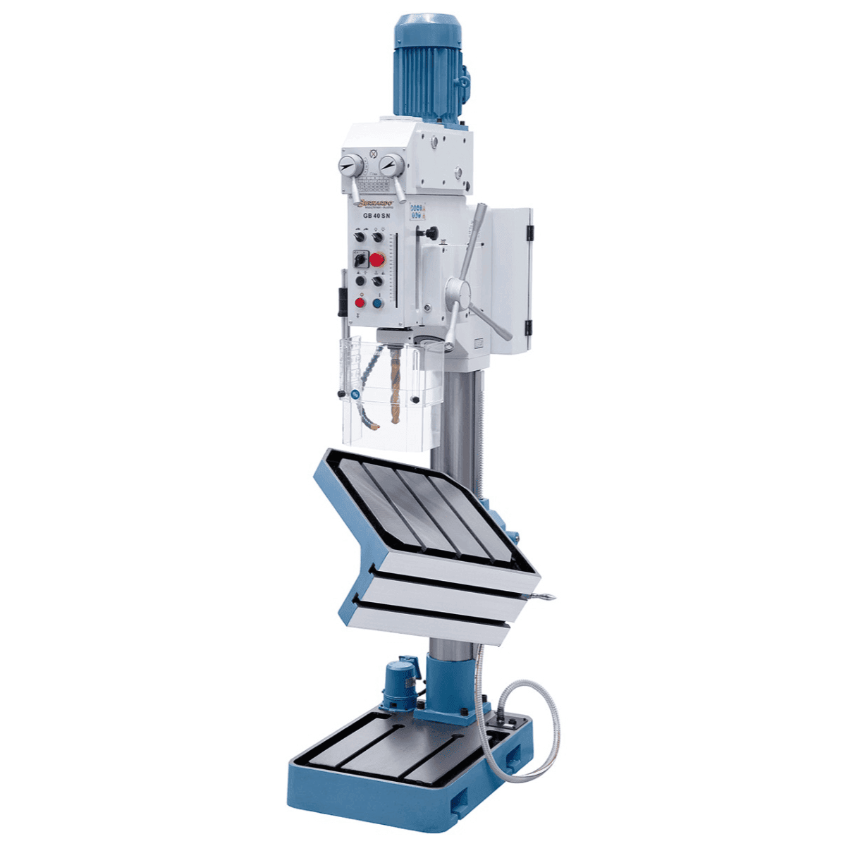 Bernardo pillar drill with gears GB 40 SN