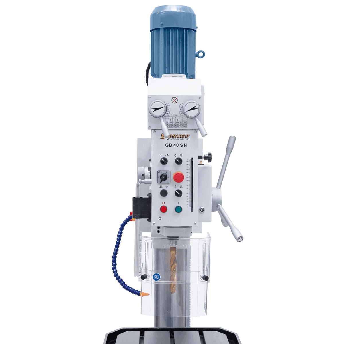 Bernardo pillar drill with gears GB 40 SN