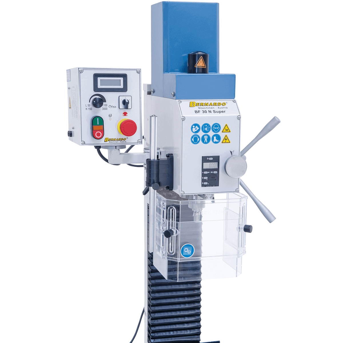 Bernardo Milling-Drilling Machine BF 30 N Super – 3 Axes with X-Axis Feed AL 350 D
