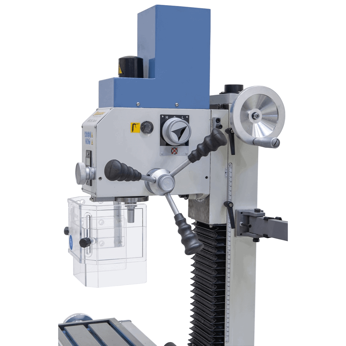 Bernardo KF 25 L Vario Drill-Milling Machine with 3-Axis DRO DT 40 and 700 mm Table