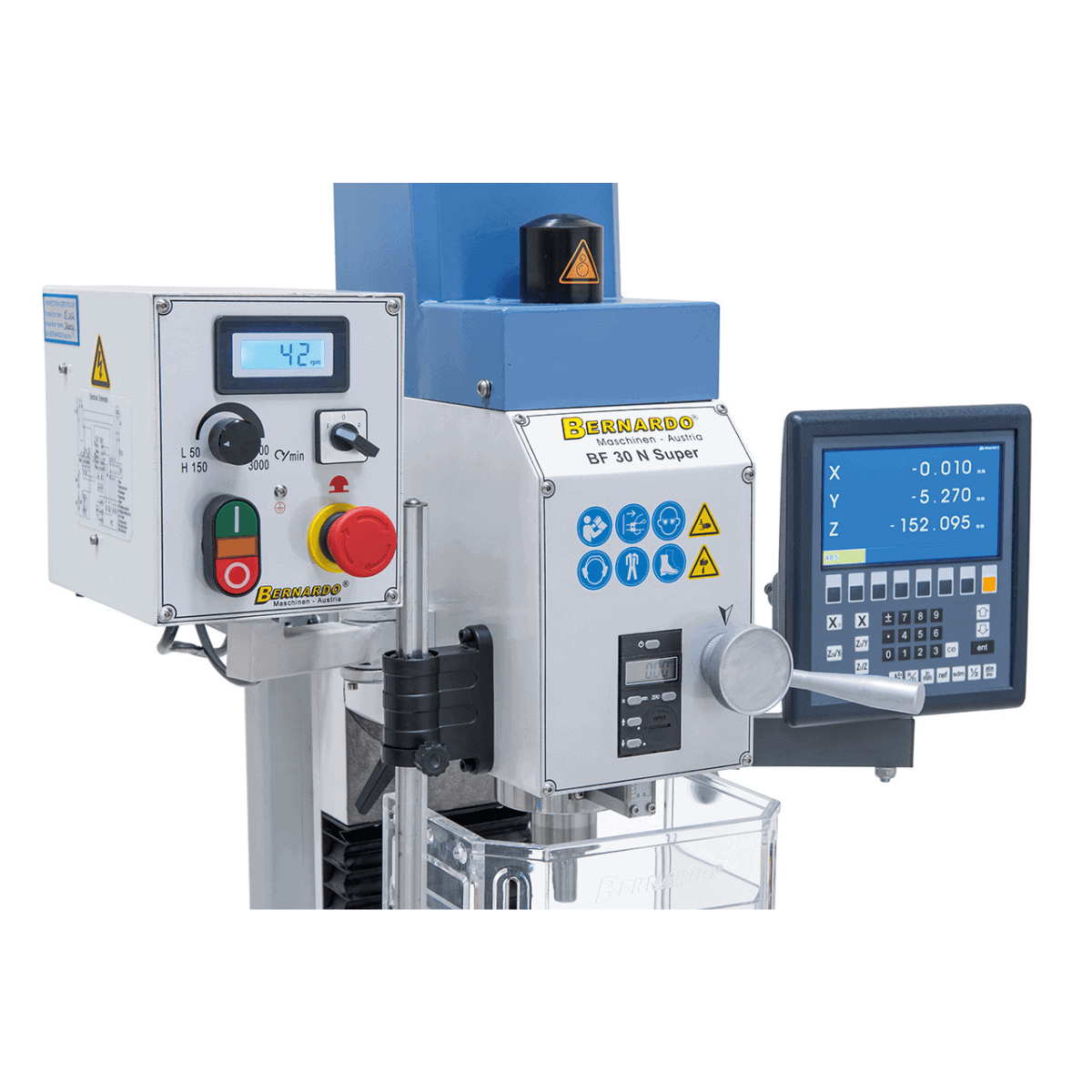 Bernardo BF 30 N Super Mill-Drill with 3-Axis Display