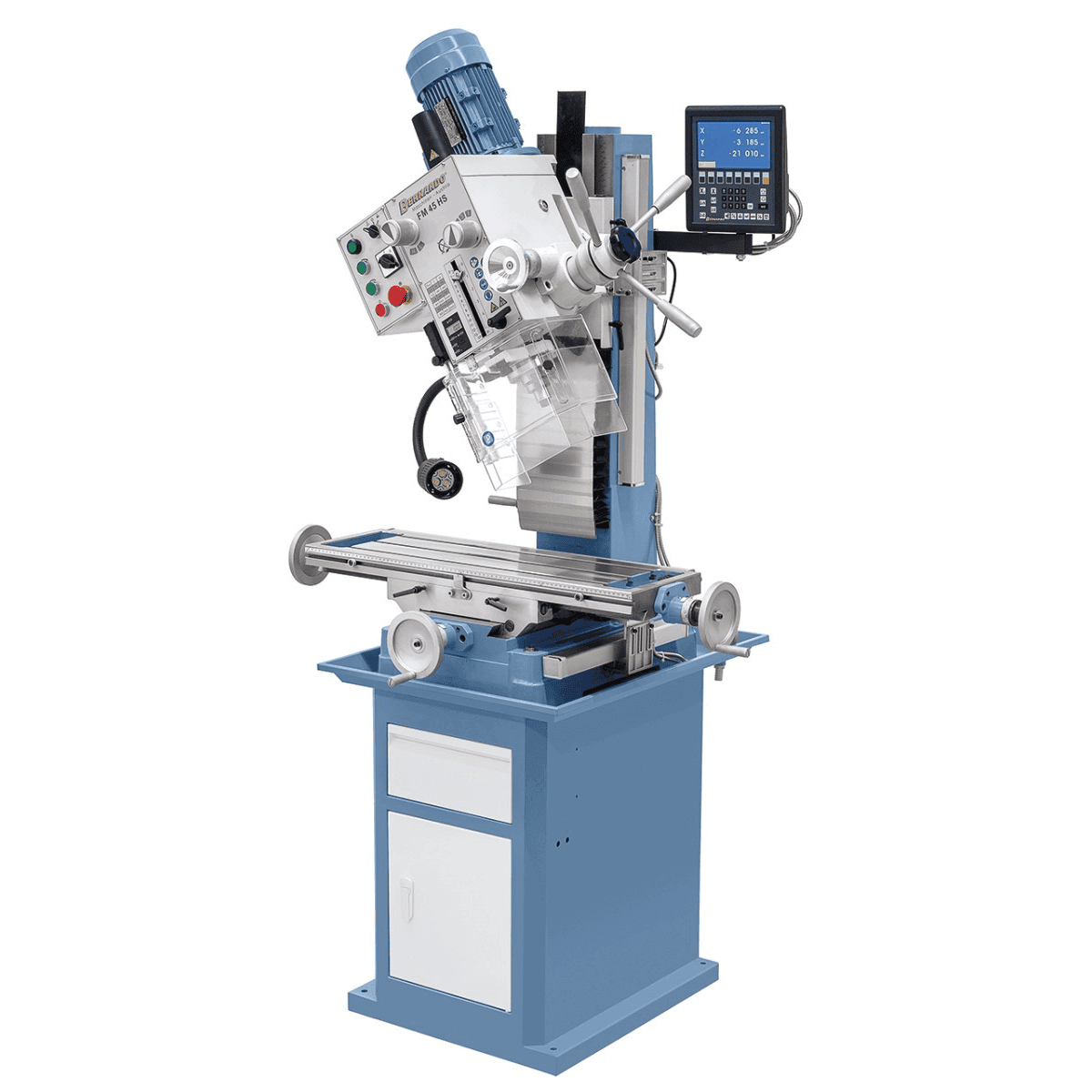 Bernardo Drilling/Milling Machine FM 45 HS with 3-Axis DRO