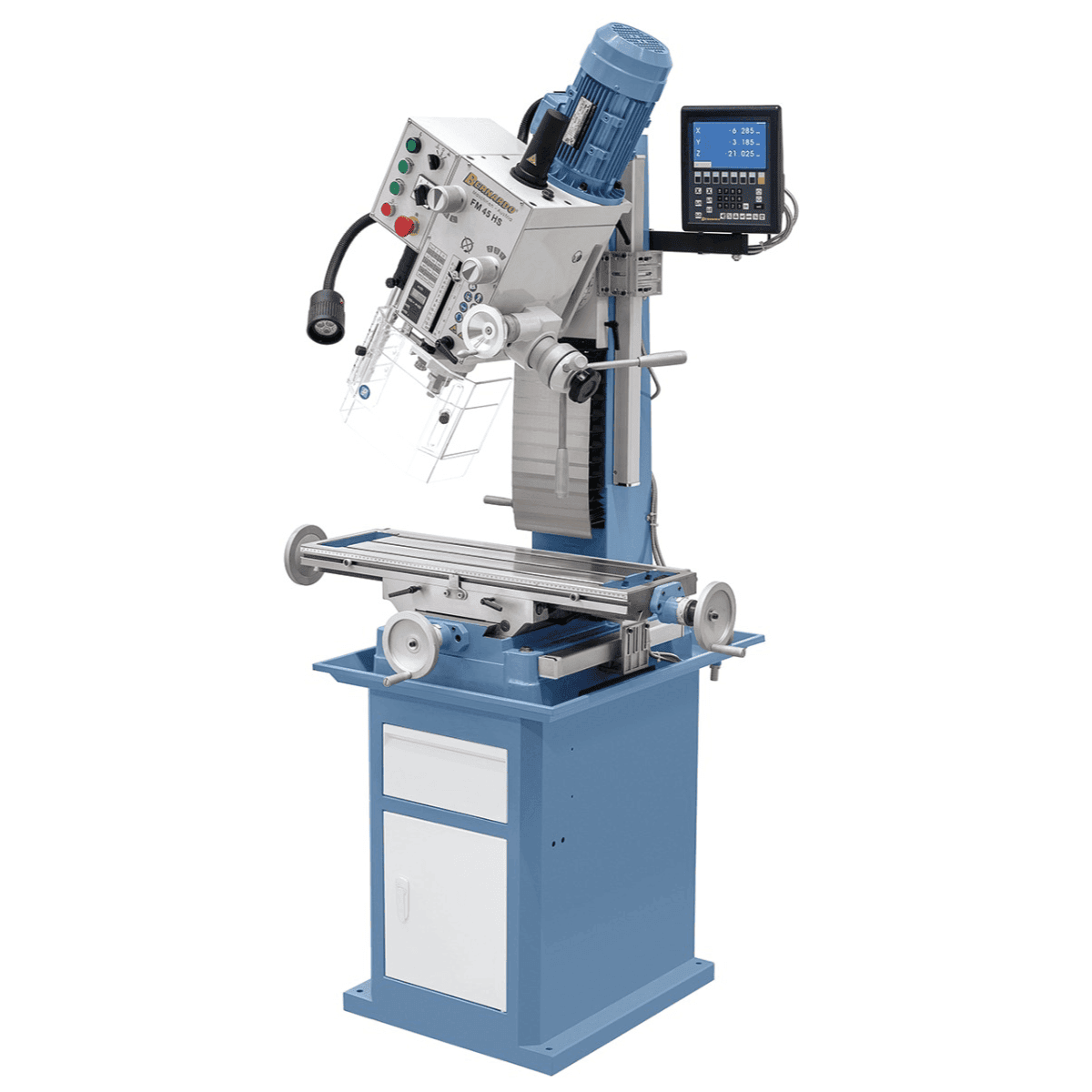 Bernardo Drilling/Milling Machine FM 45 HS with 3-Axis DRO