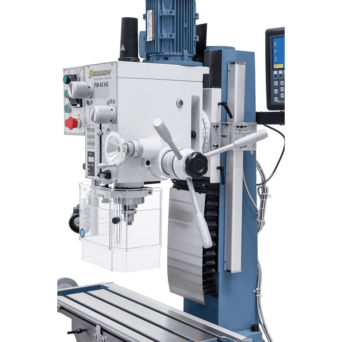 Bernardo Drilling/Milling Machine FM 45 HS with 3-Axis DRO