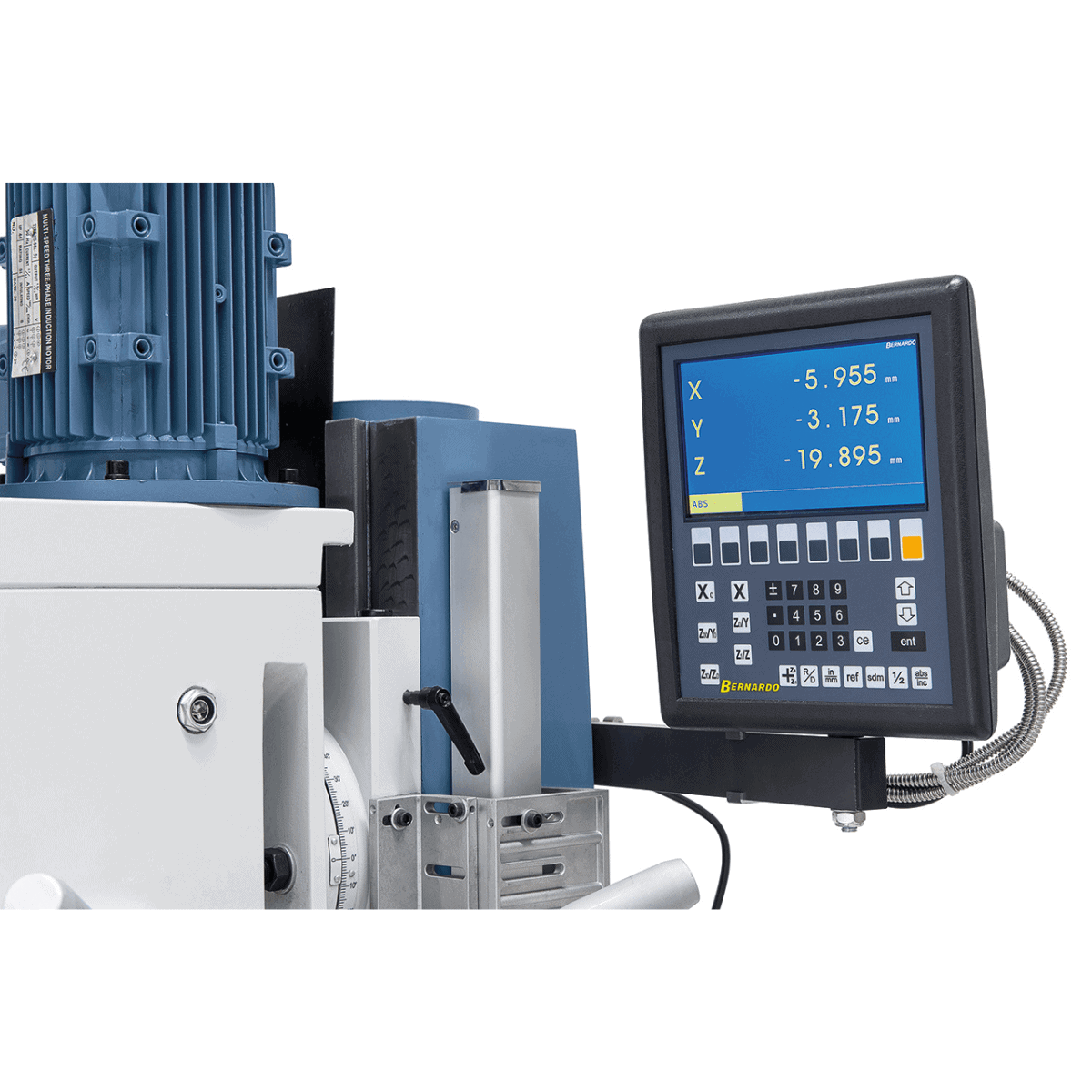 Bernardo Drilling/Milling Machine FM 45 HS with 3-Axis DRO